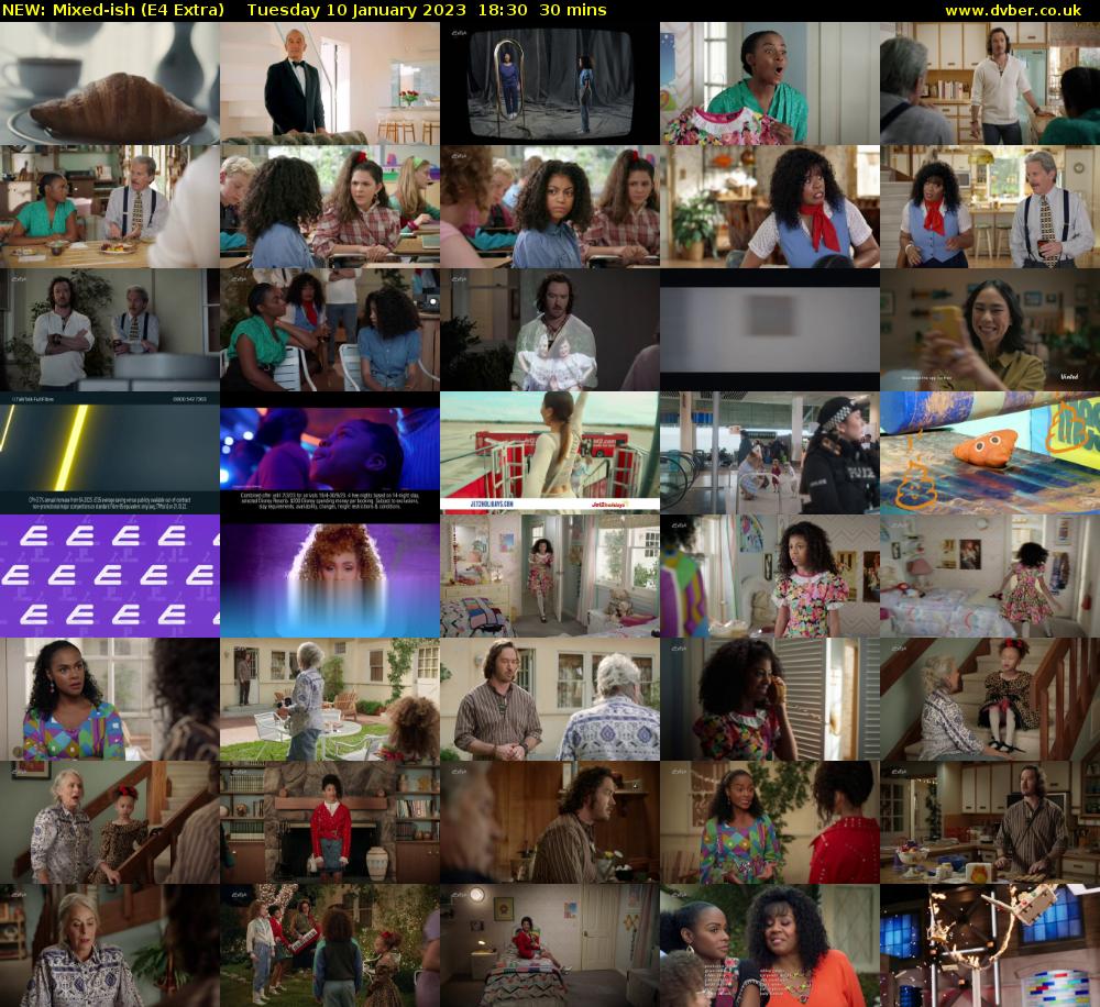 NEW: Mixed-ish (E4 Extra) Tuesday 10 January 2023 18:30 - 19:00