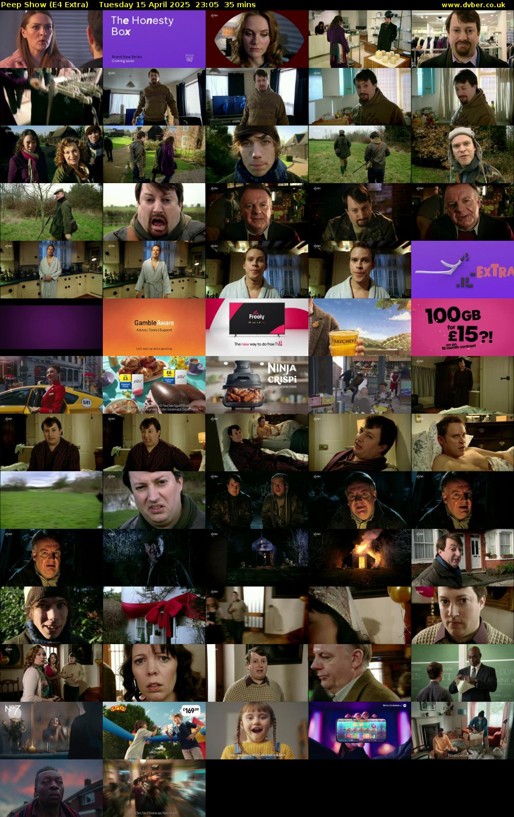 Peep Show (E4 Extra) Tuesday 15 April 2025 23:05 - 23:40