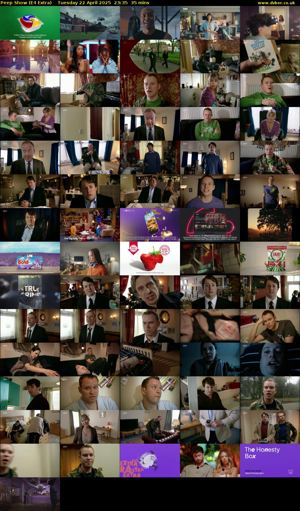 Peep Show (E4 Extra) Tuesday 22 April 2025 23:35 - 00:10