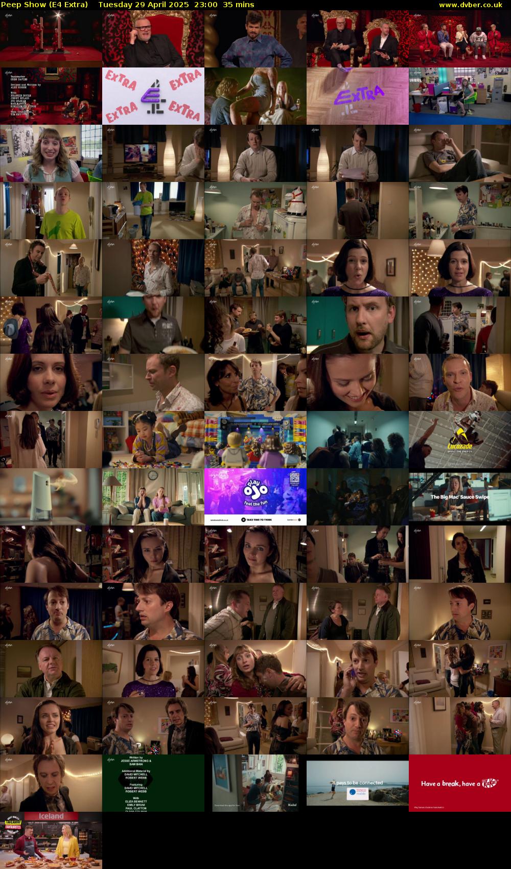 Peep Show (E4 Extra) Tuesday 29 April 2025 23:00 - 23:35
