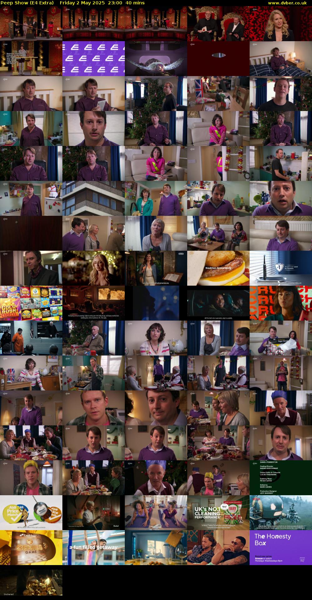 Peep Show (E4 Extra) Friday 2 May 2025 23:00 - 23:40