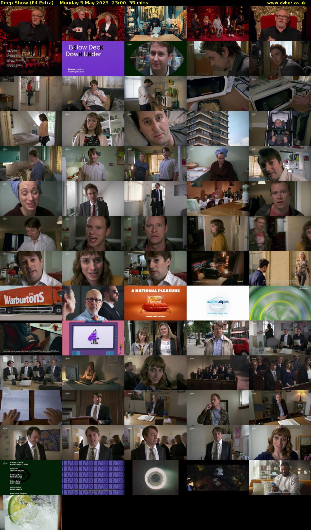 Peep Show (E4 Extra) Monday 5 May 2025 23:00 - 23:35
