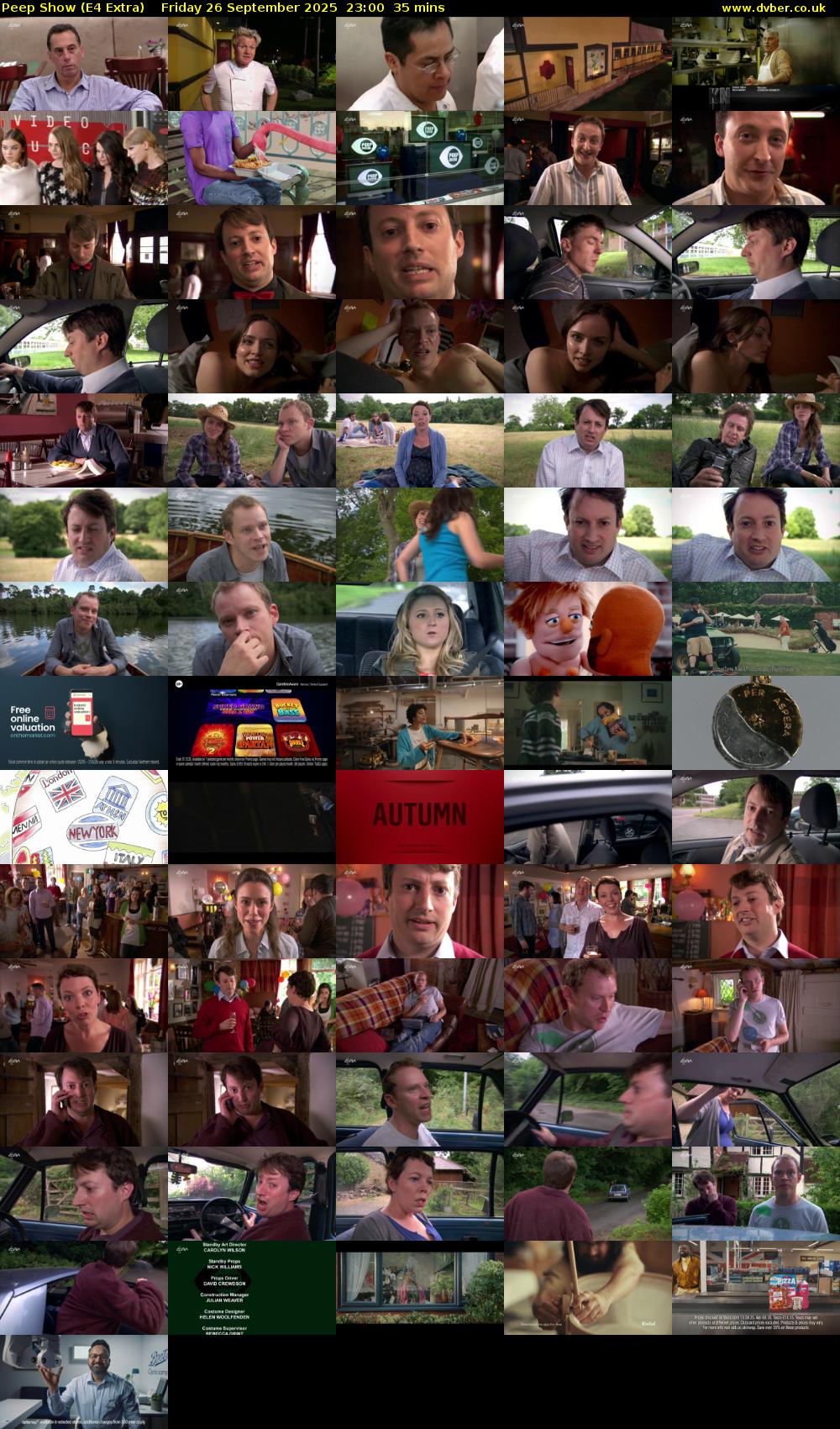Peep Show (E4 Extra) Friday 26 September 2025 23:00 - 23:35