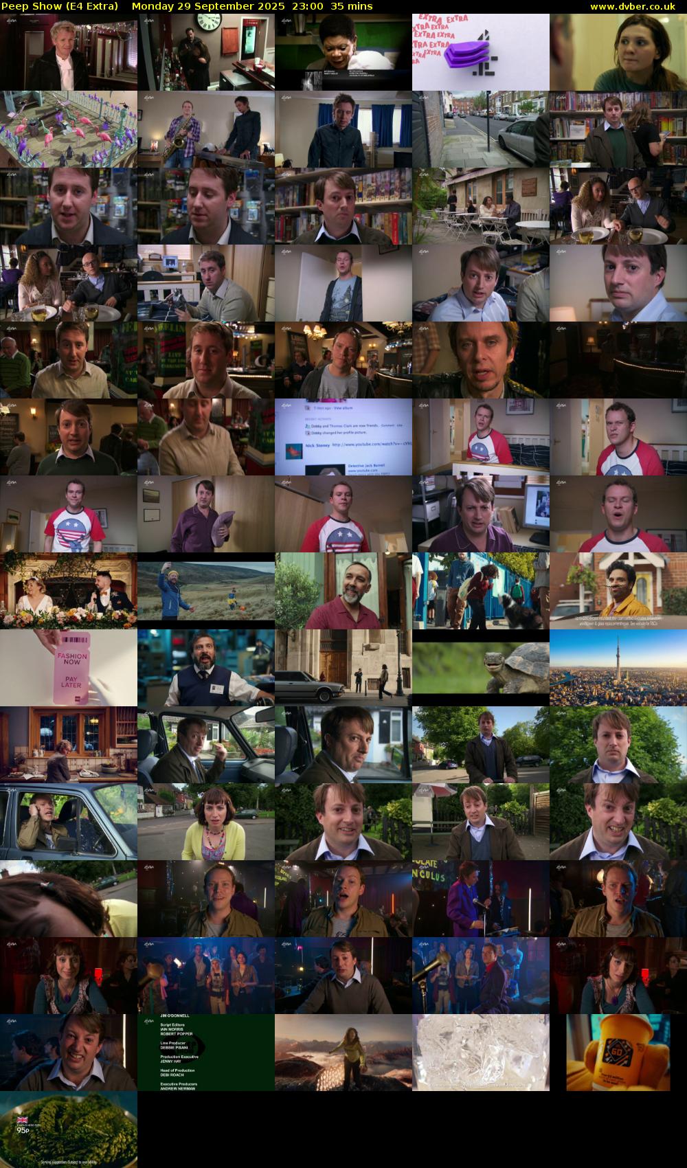 Peep Show (E4 Extra) Monday 29 September 2025 23:00 - 23:35