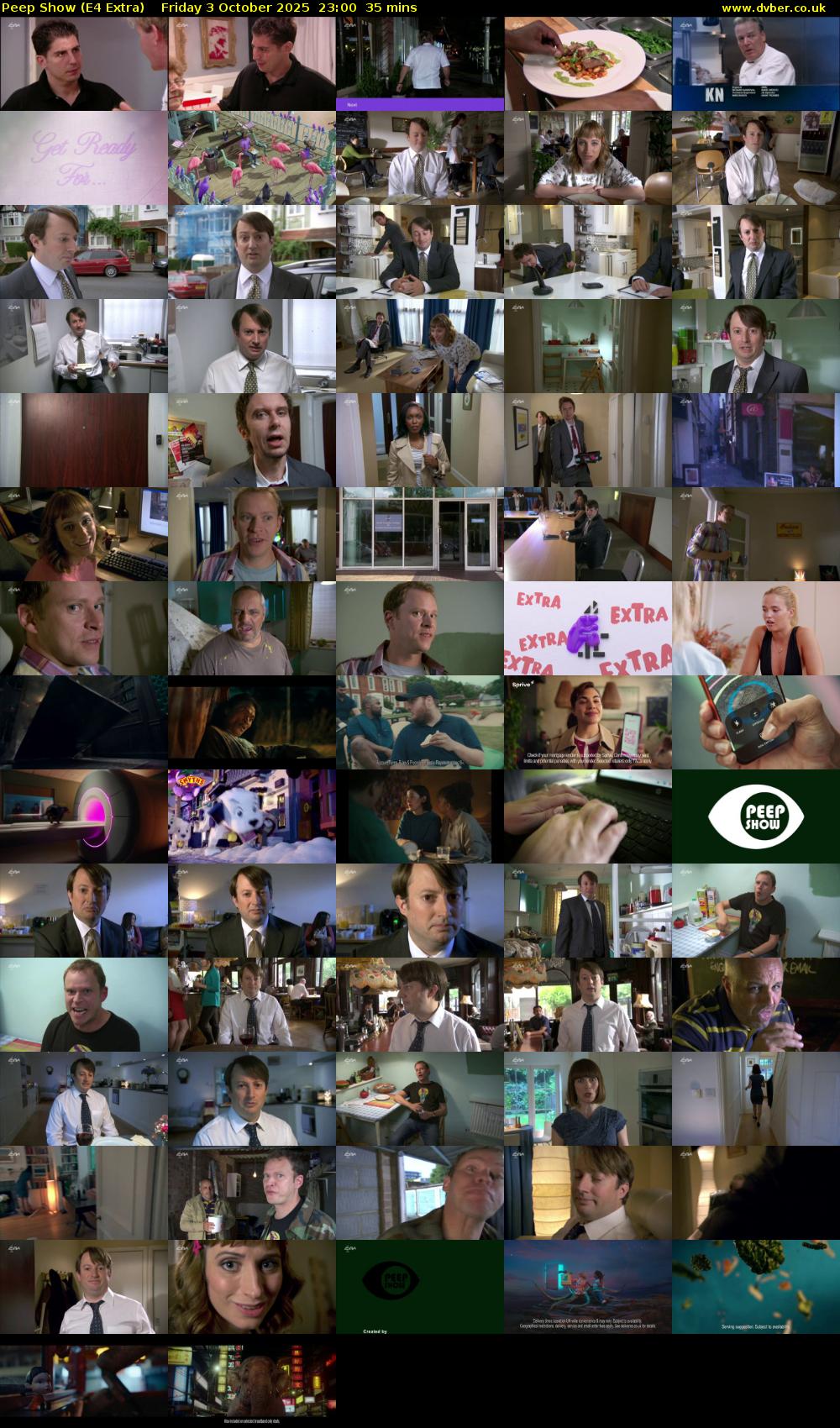 Peep Show (E4 Extra) Friday 3 October 2025 23:00 - 23:35