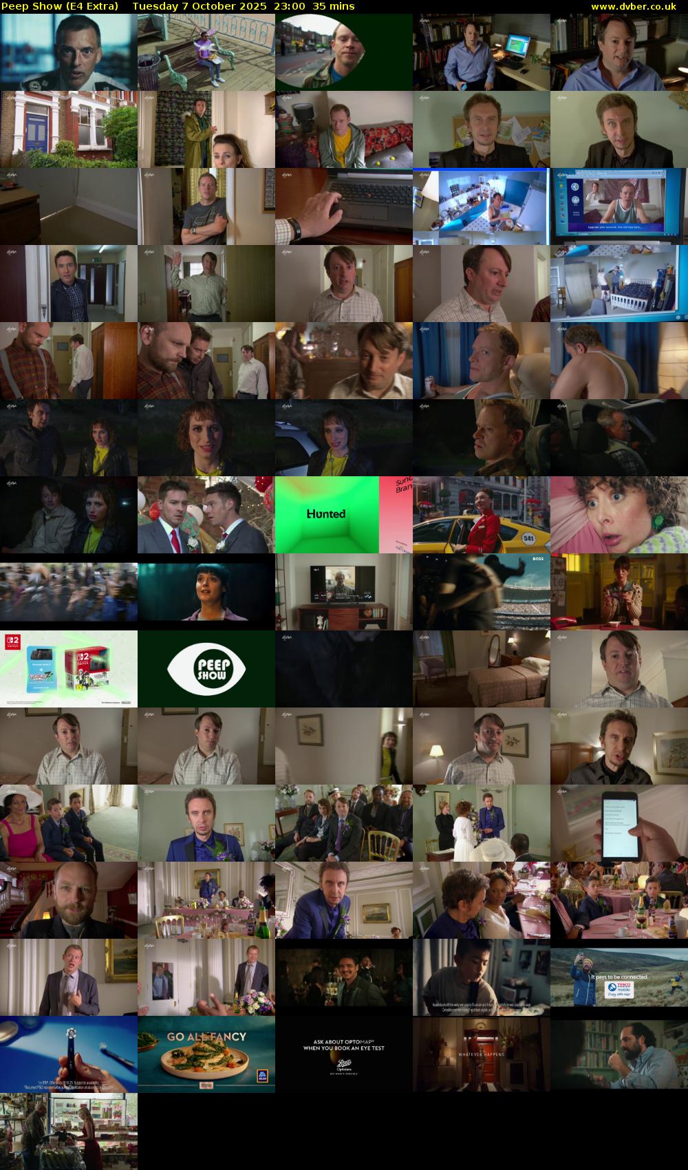 Peep Show (E4 Extra) Tuesday 7 October 2025 23:00 - 23:35