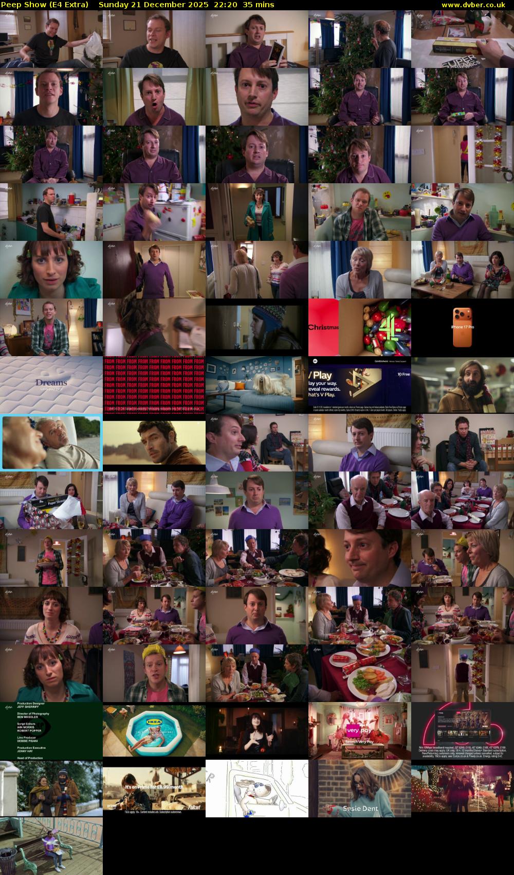 Peep Show (E4 Extra) Sunday 21 December 2025 22:20 - 22:55