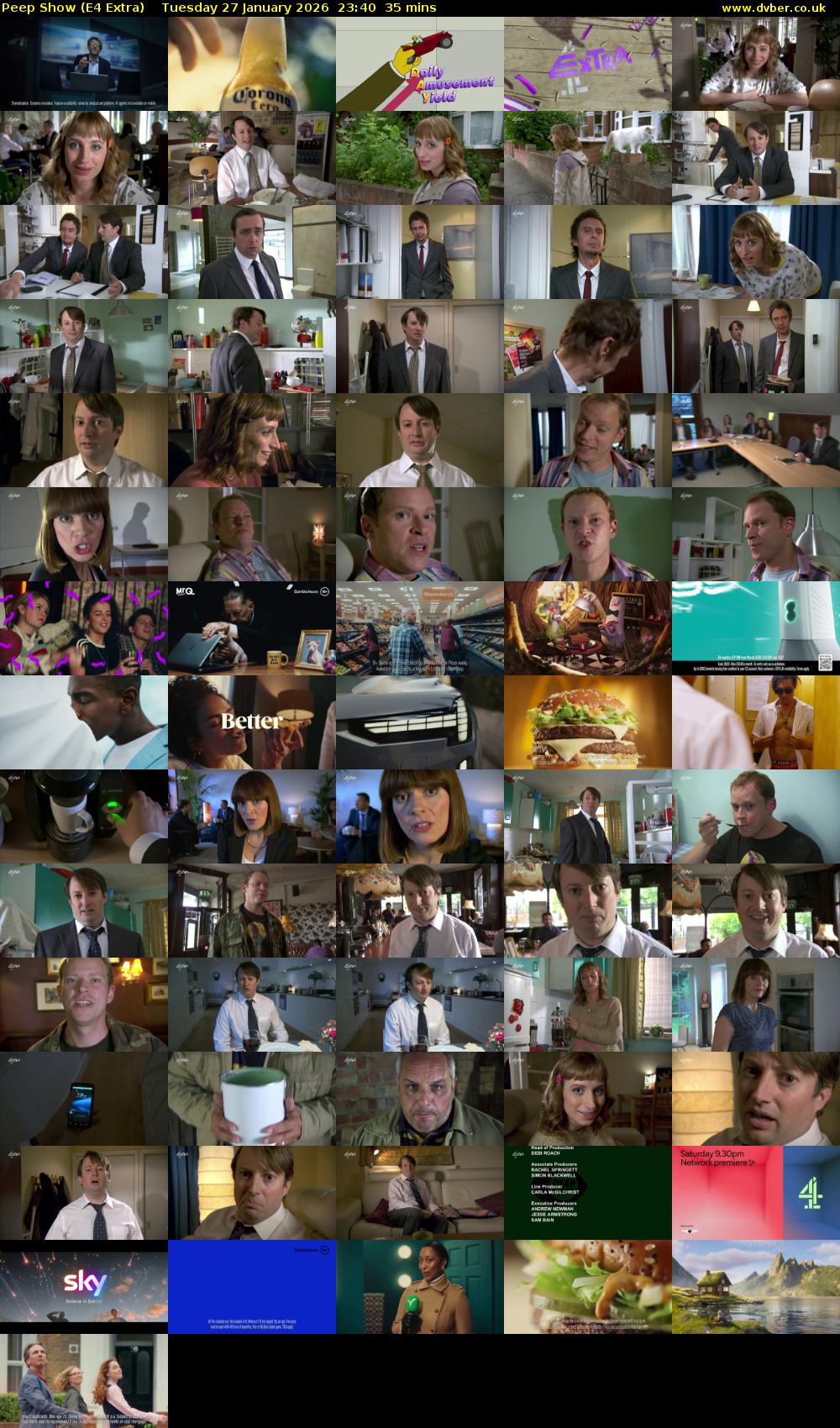 Peep Show (E4 Extra) Tuesday 27 January 2026 23:40 - 00:15