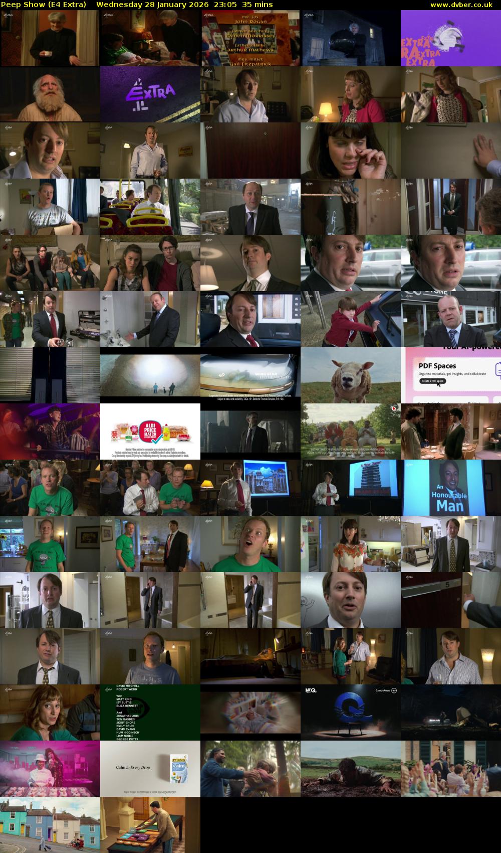 Peep Show (E4 Extra) Wednesday 28 January 2026 23:05 - 23:40