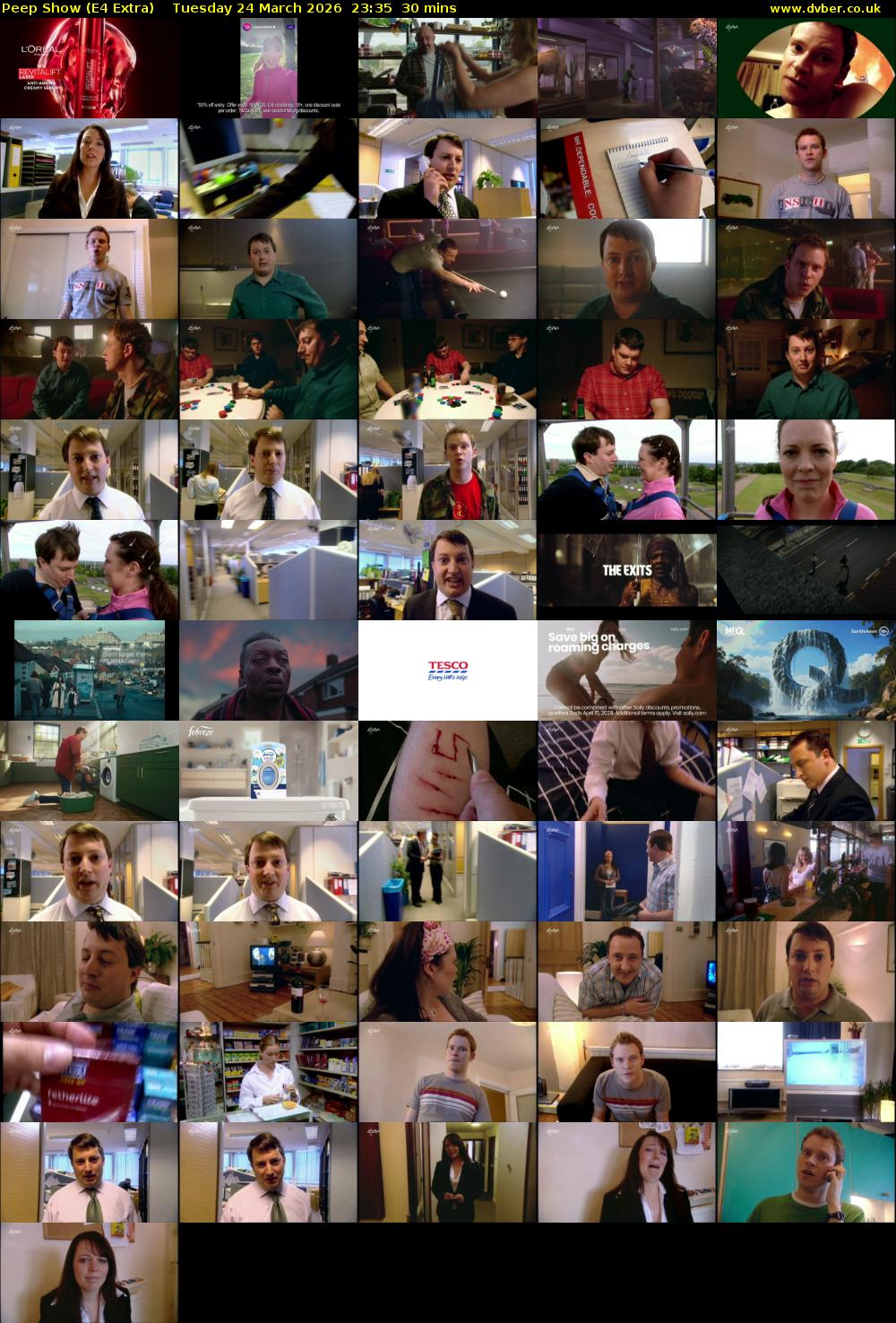 Peep Show (E4 Extra) Tuesday 24 March 2026 23:35 - 00:05