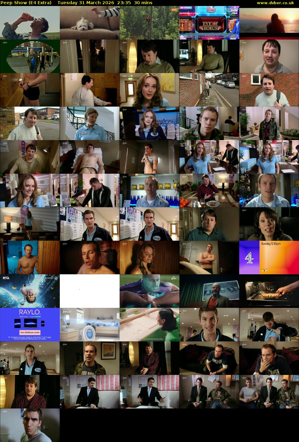 Peep Show (E4 Extra) Tuesday 31 March 2026 23:35 - 00:05