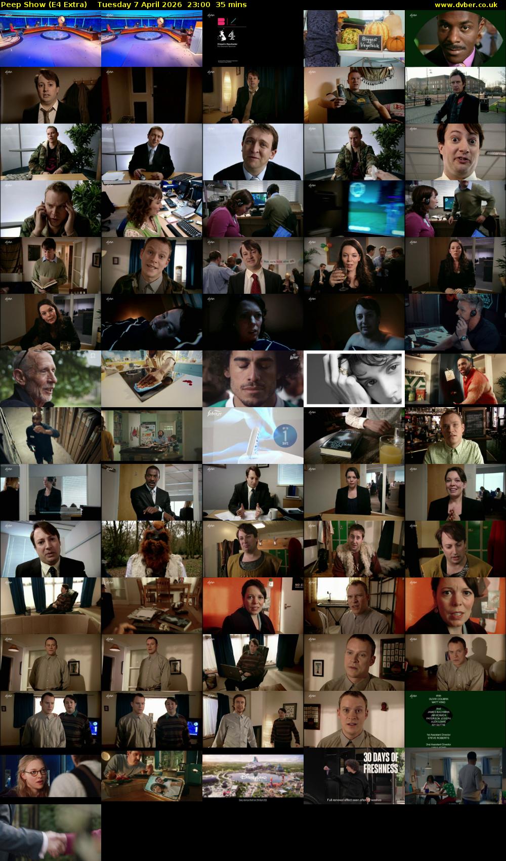 Peep Show (E4 Extra) Tuesday 7 April 2026 23:00 - 23:35