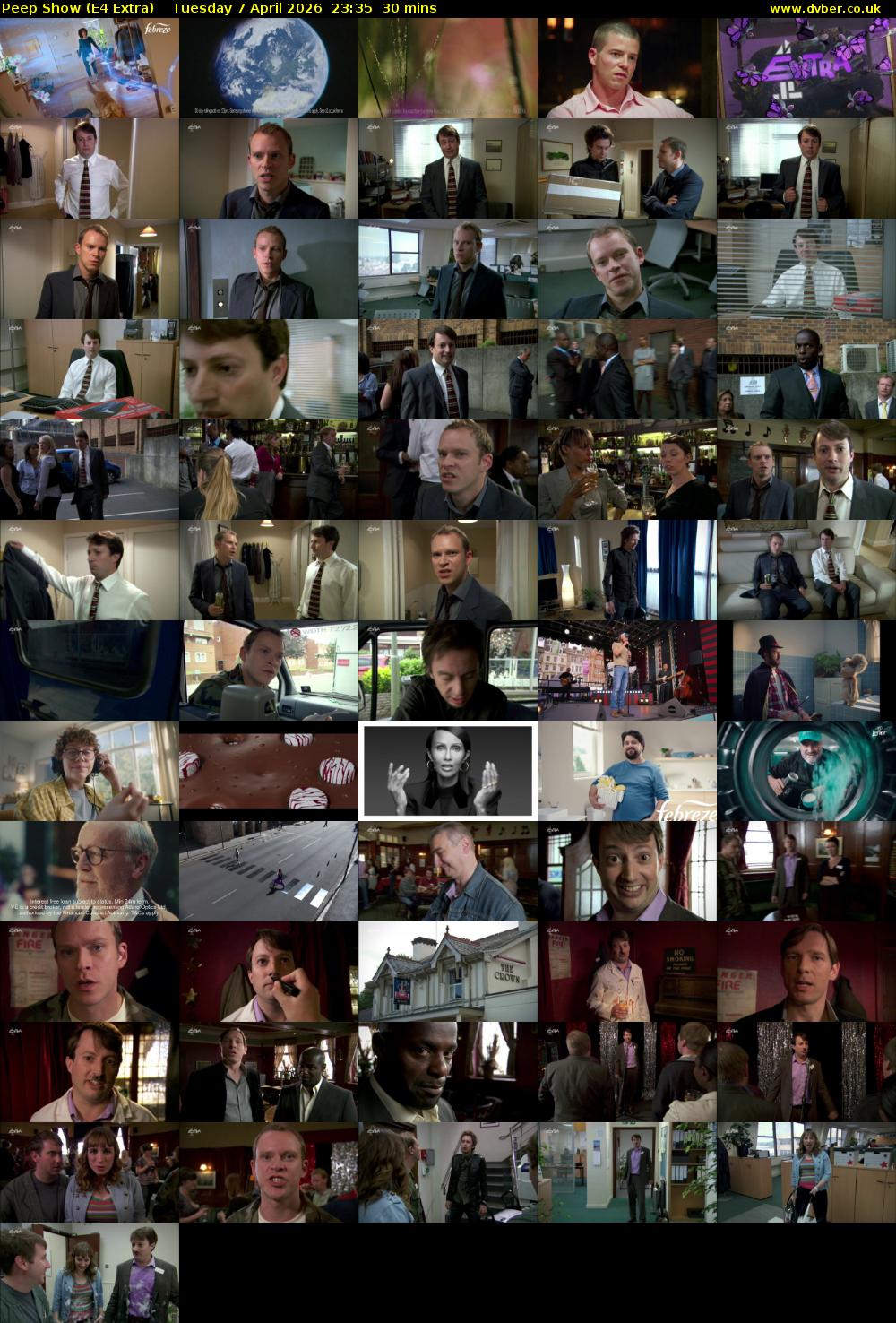 Peep Show (E4 Extra) Tuesday 7 April 2026 23:35 - 00:05