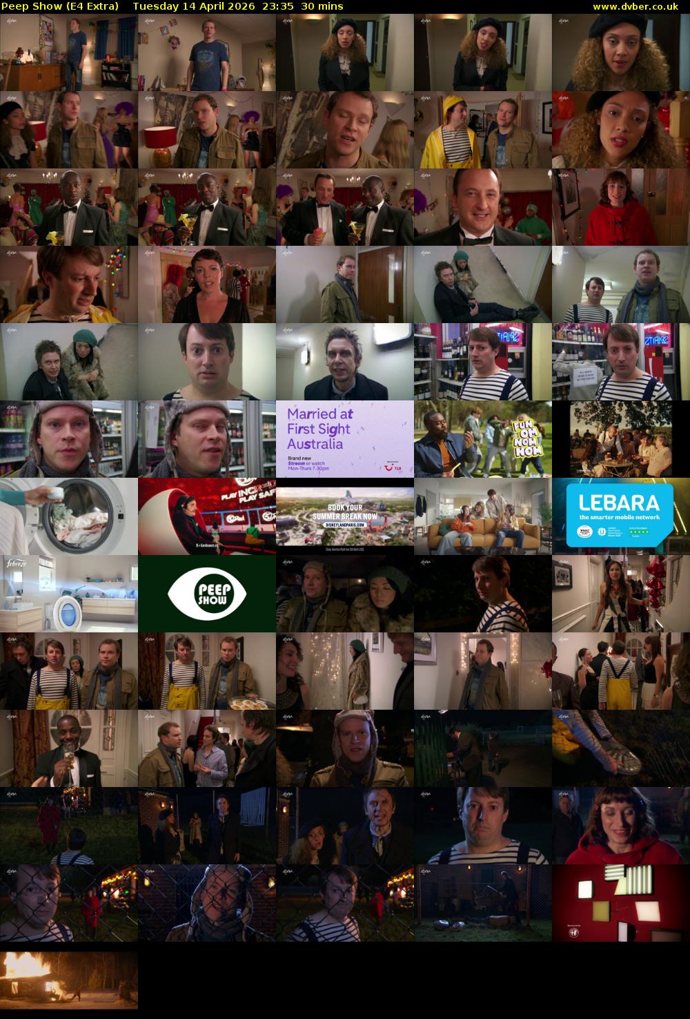 Peep Show (E4 Extra) Tuesday 14 April 2026 23:35 - 00:05