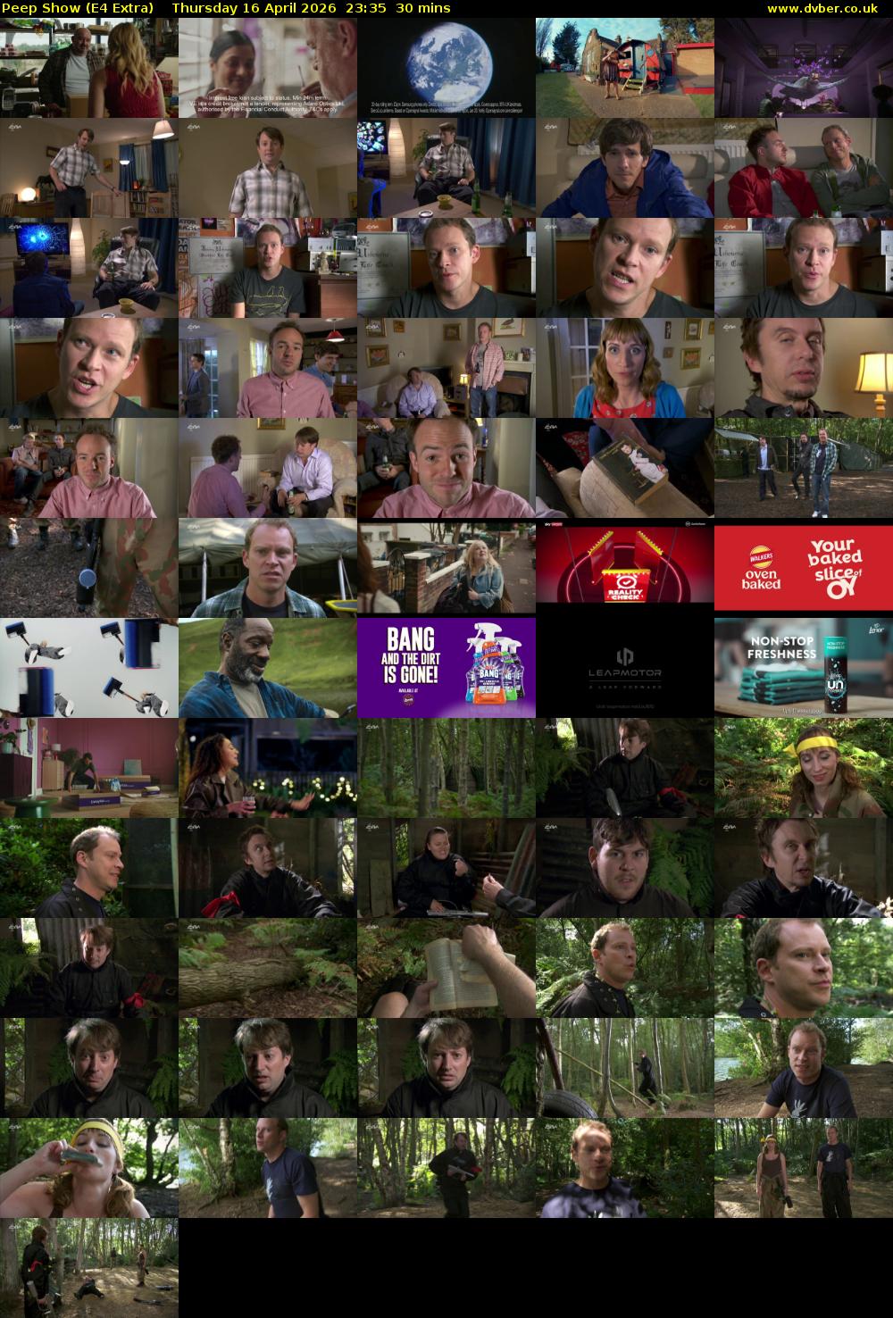 Peep Show (E4 Extra) Thursday 16 April 2026 23:35 - 00:05