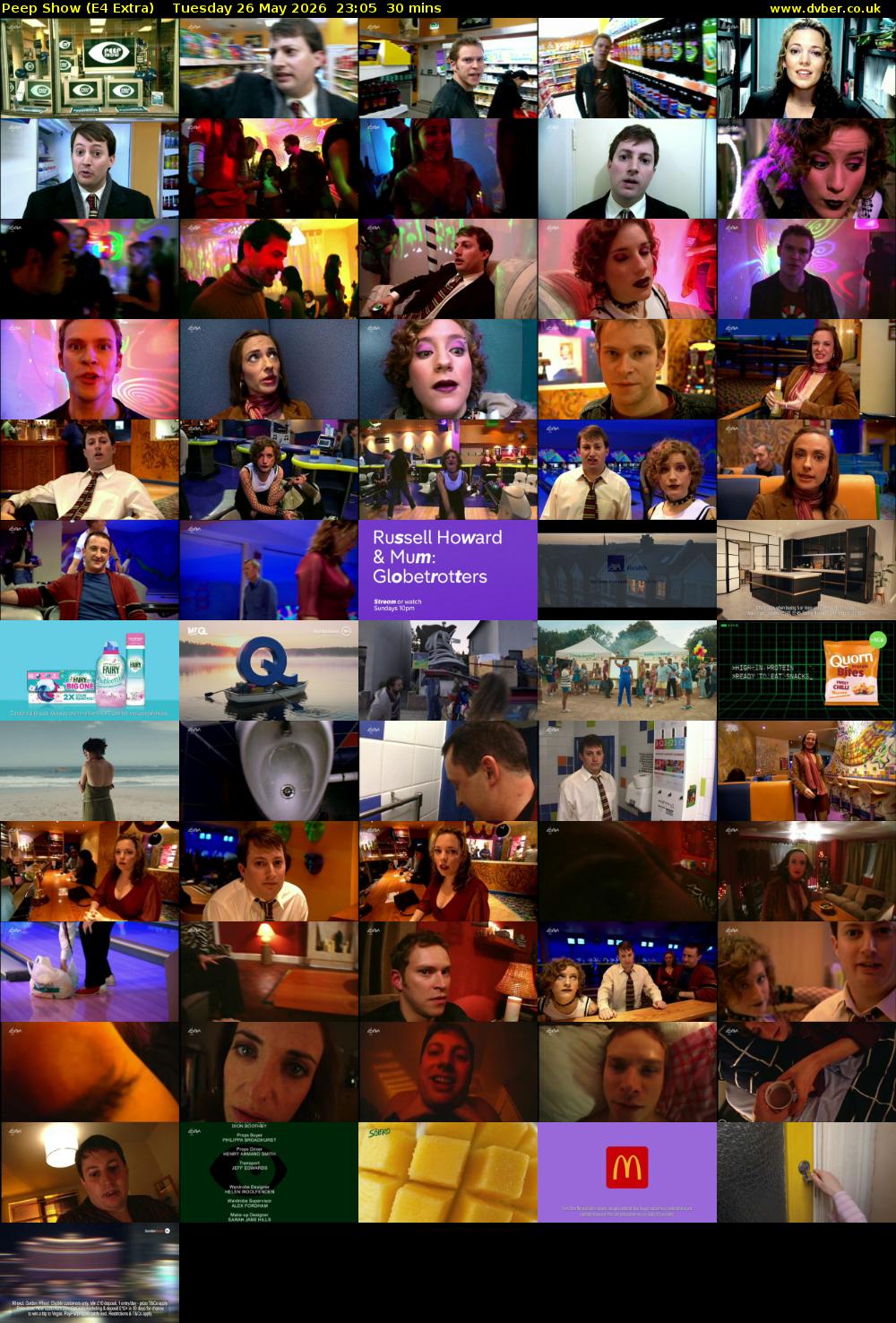 Peep Show (E4 Extra) Tuesday 26 May 2026 23:05 - 23:35