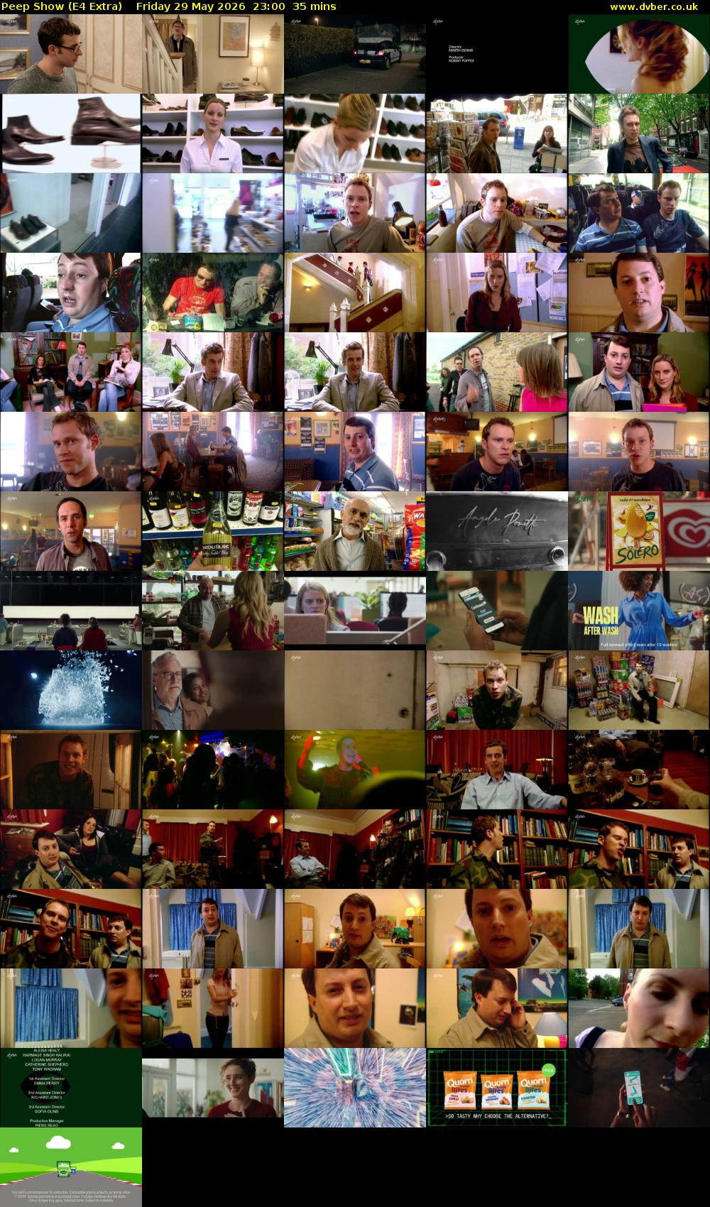 Peep Show (E4 Extra) Friday 29 May 2026 23:00 - 23:35