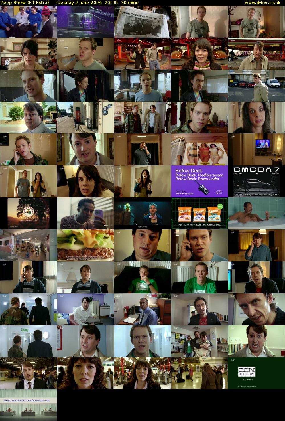 Peep Show (E4 Extra) Tuesday 2 June 2026 23:05 - 23:35