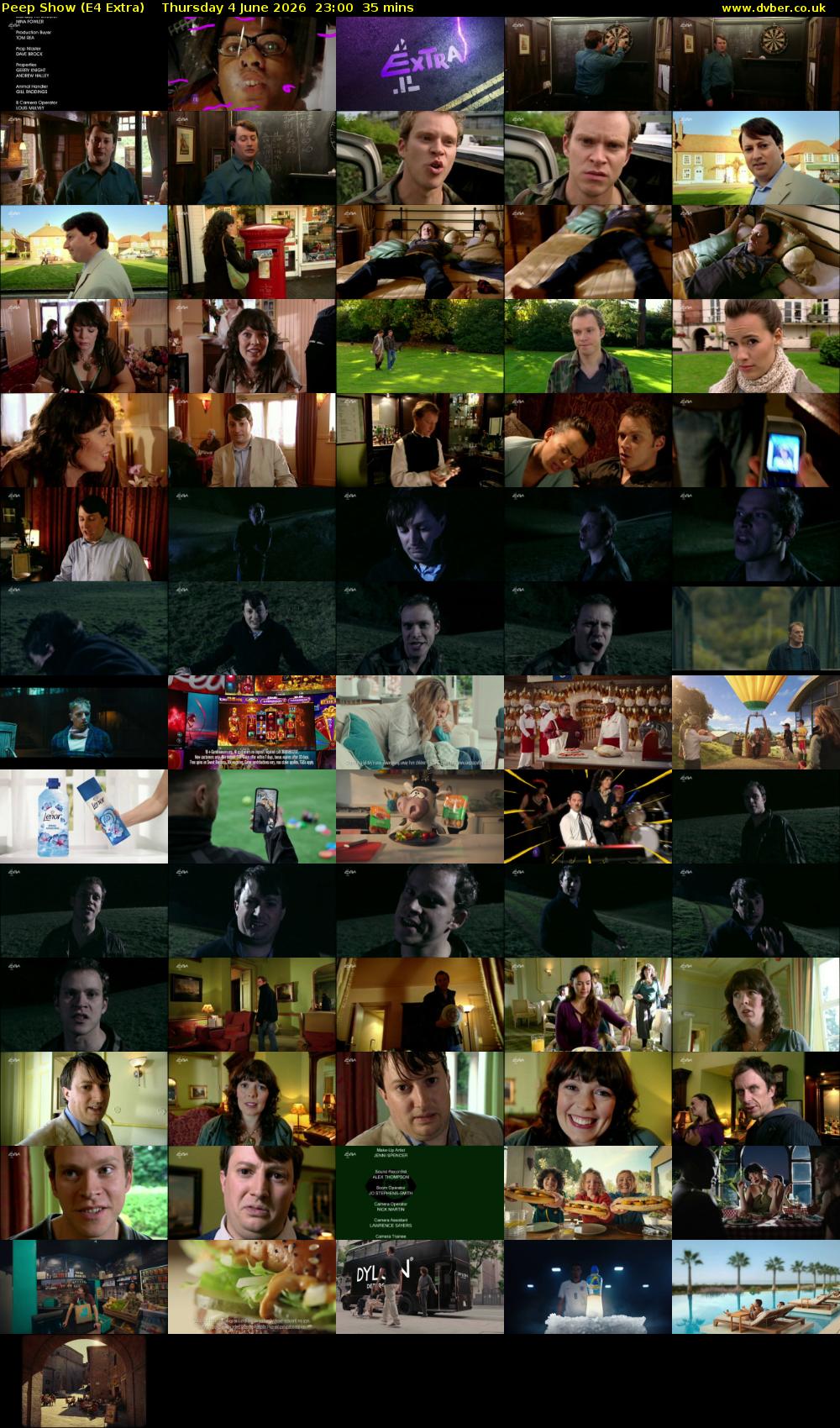 Peep Show (E4 Extra) Thursday 4 June 2026 23:00 - 23:35