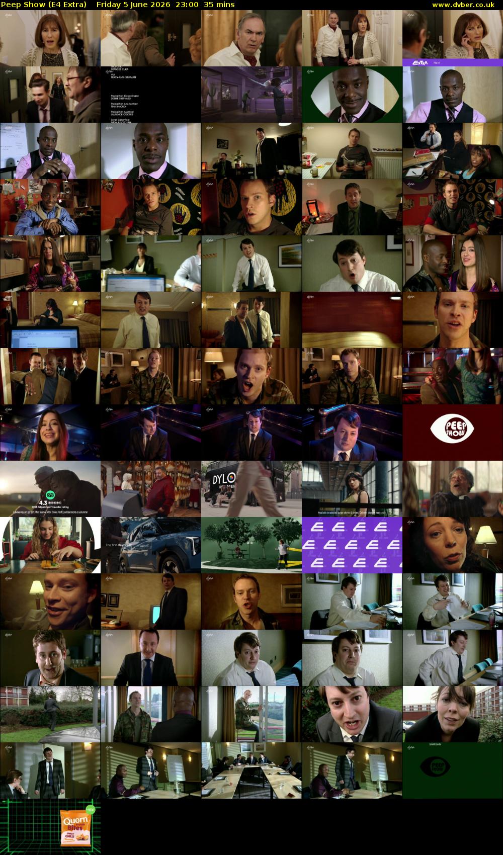 Peep Show (E4 Extra) Friday 5 June 2026 23:00 - 23:35