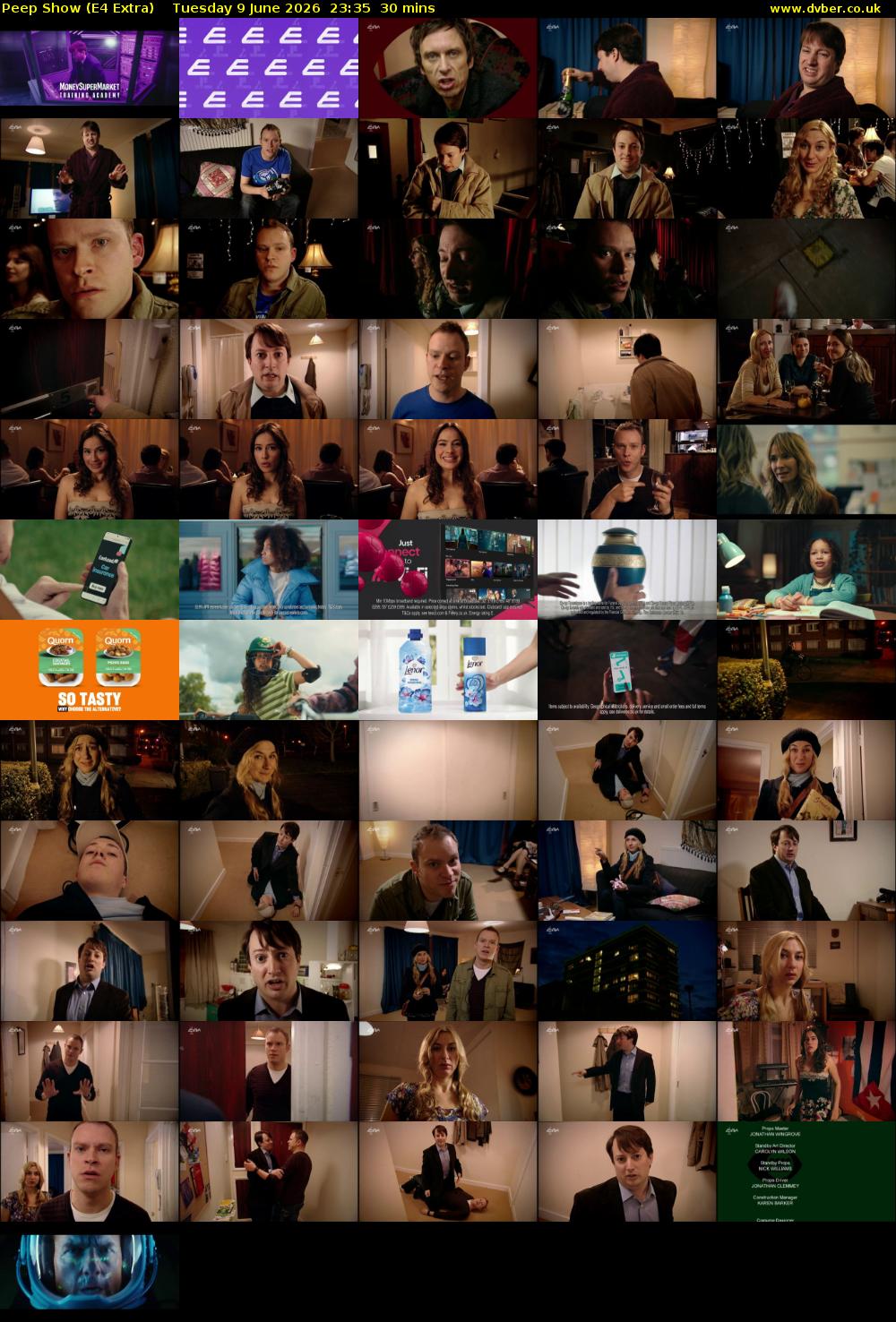 Peep Show (E4 Extra) Tuesday 9 June 2026 23:35 - 00:05