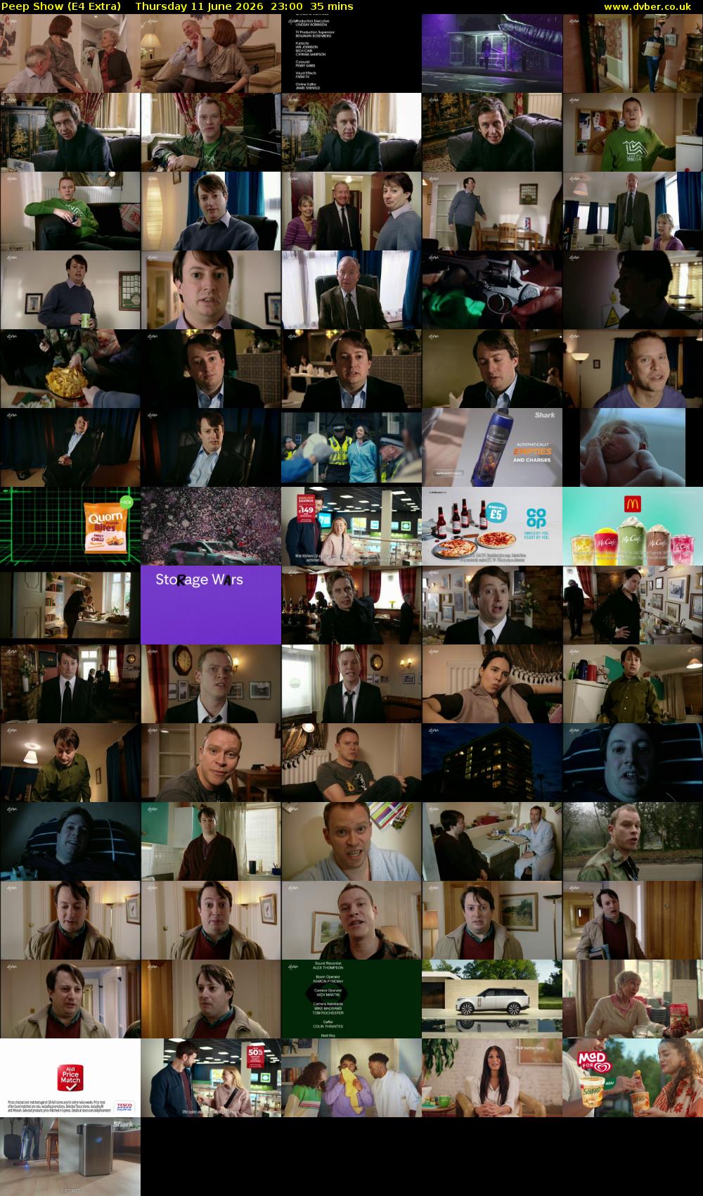 Peep Show (E4 Extra) Thursday 11 June 2026 23:00 - 23:35