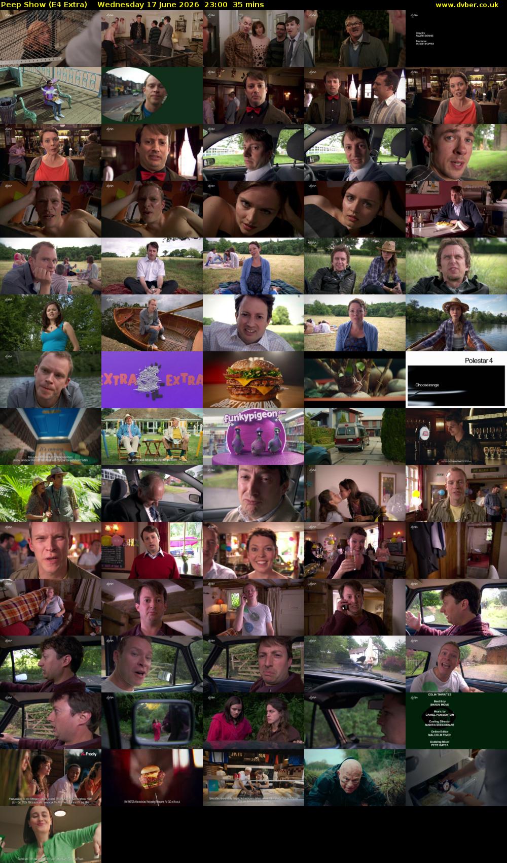 Peep Show (E4 Extra) Wednesday 17 June 2026 23:00 - 23:35