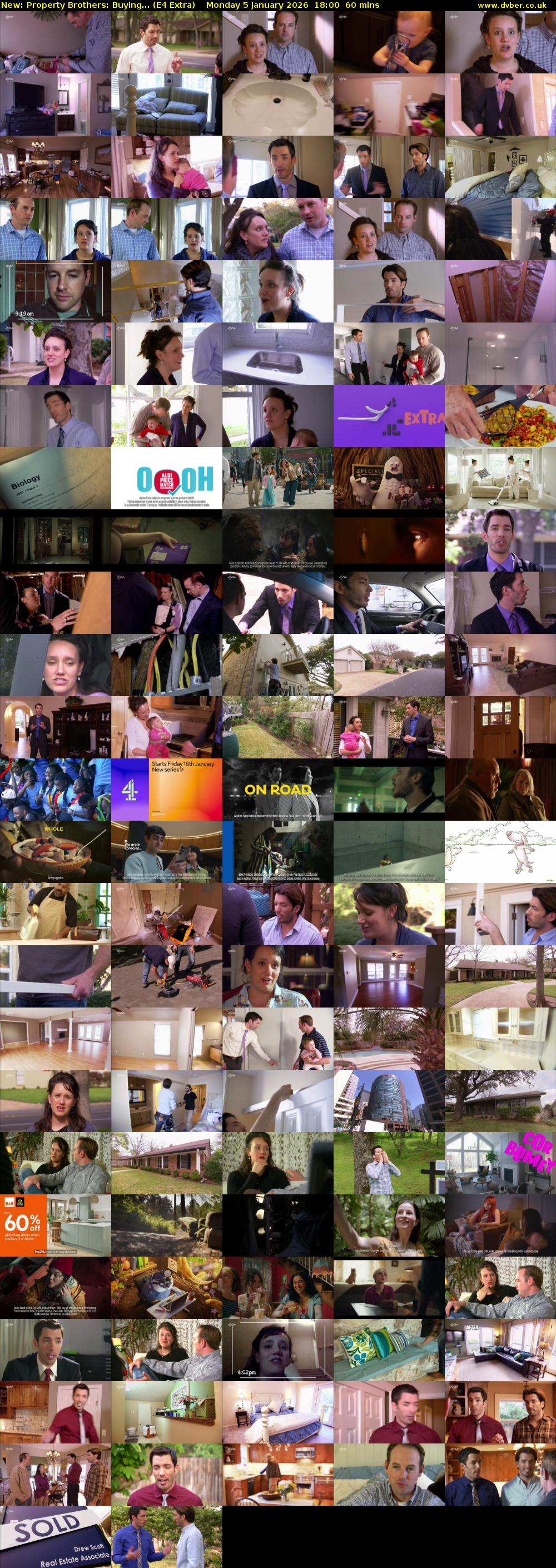 Property Brothers: Buying... (E4 Extra) Monday 5 January 2026 18:00 - 19:00