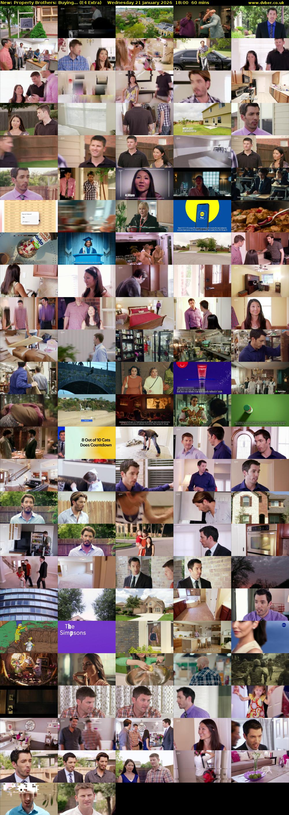 Property Brothers: Buying... (E4 Extra) Wednesday 21 January 2026 18:00 - 19:00