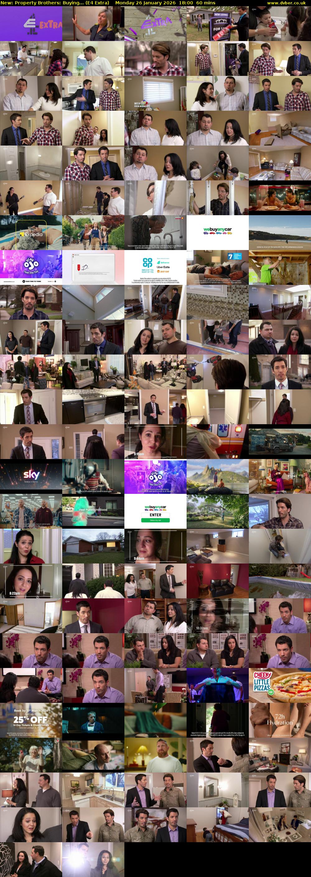 Property Brothers: Buying... (E4 Extra) Monday 26 January 2026 18:00 - 19:00