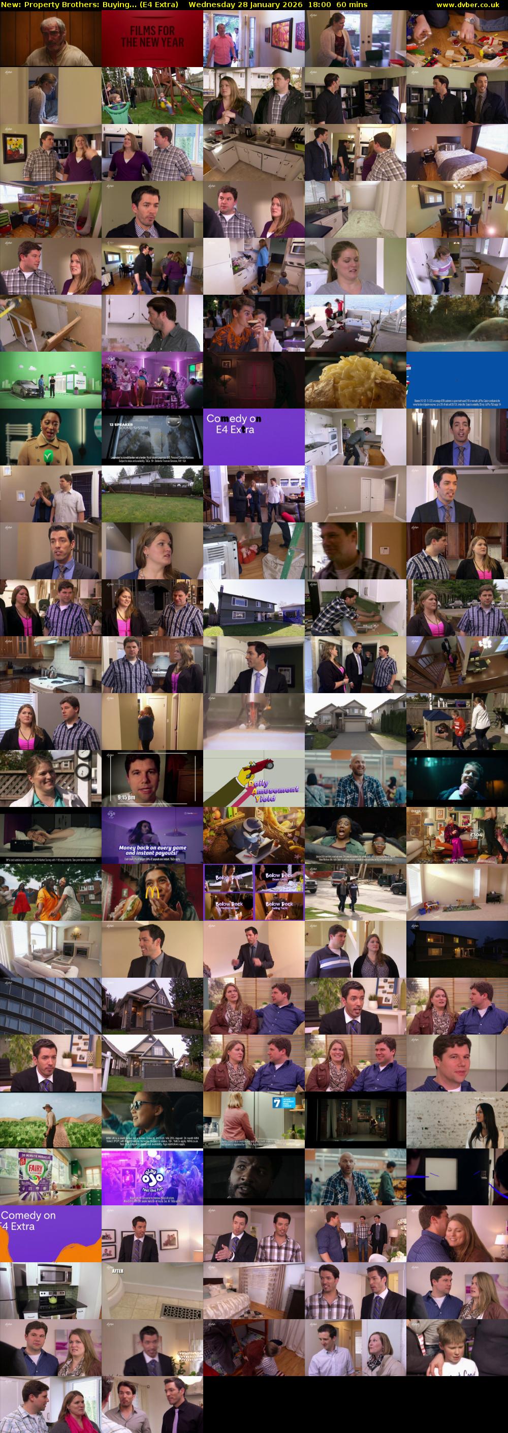 Property Brothers: Buying... (E4 Extra) Wednesday 28 January 2026 18:00 - 19:00