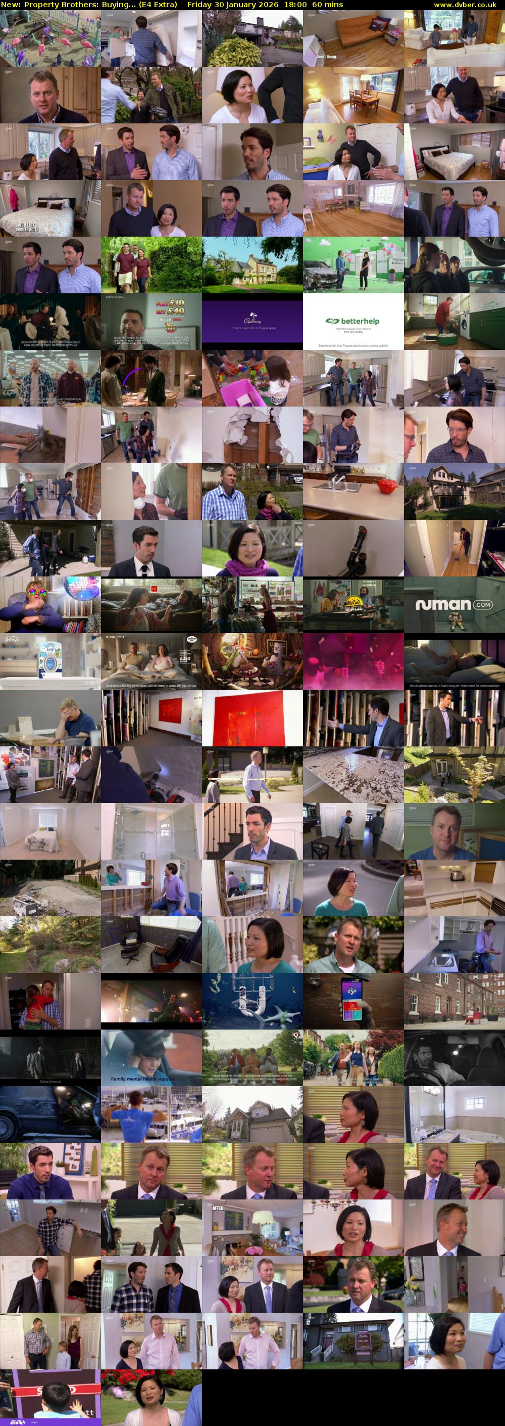 Property Brothers: Buying... (E4 Extra) Friday 30 January 2026 18:00 - 19:00