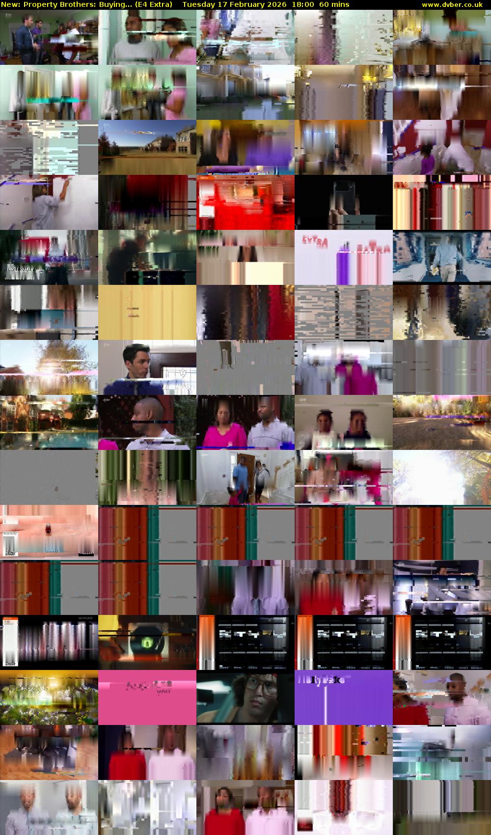 Property Brothers: Buying... (E4 Extra) Tuesday 17 February 2026 18:00 - 19:00
