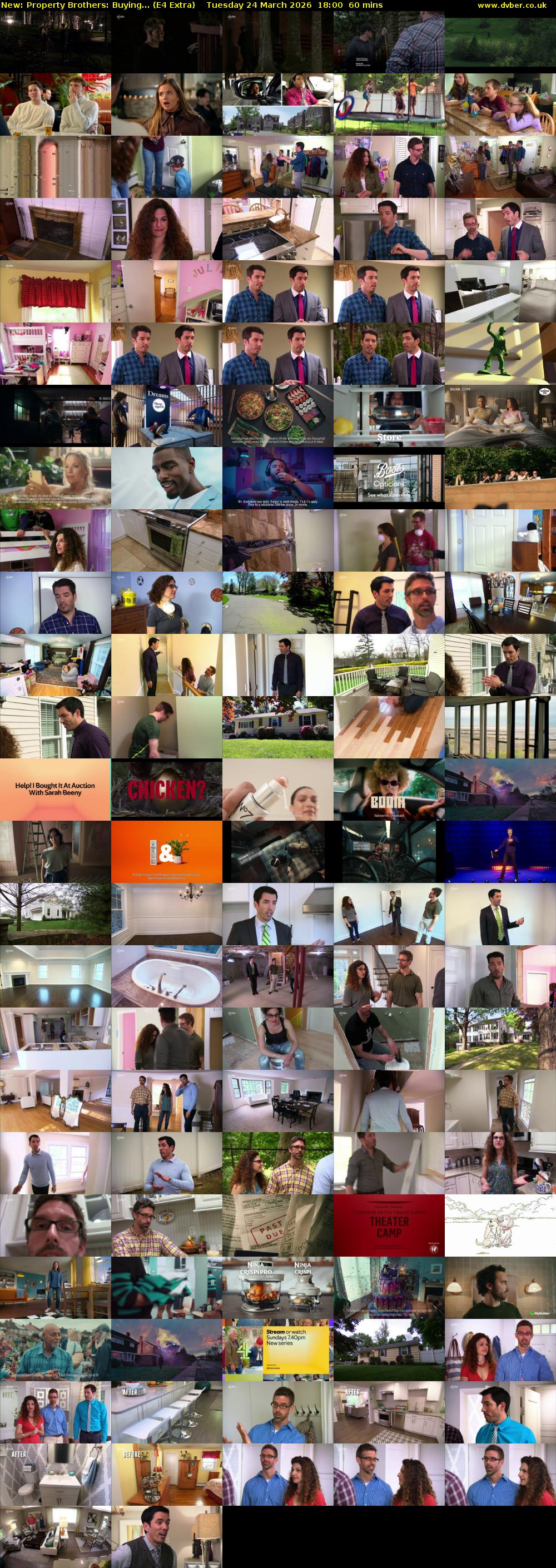 Property Brothers: Buying... (E4 Extra) Tuesday 24 March 2026 18:00 - 19:00