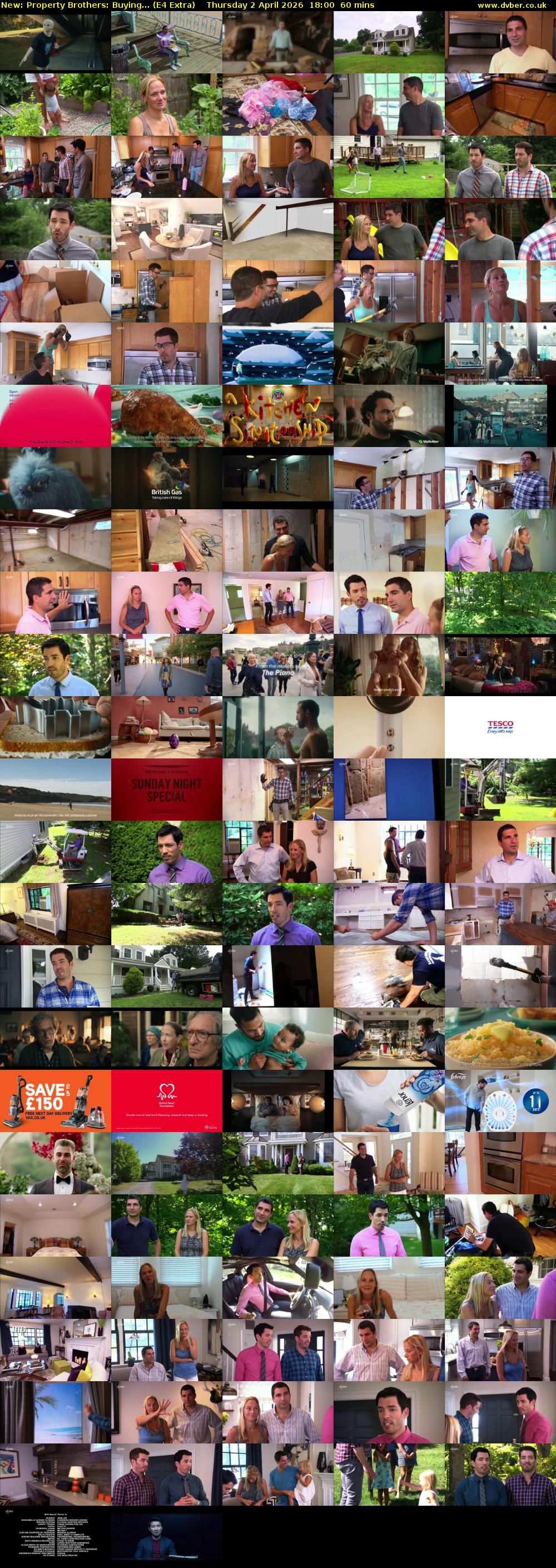 Property Brothers: Buying... (E4 Extra) Thursday 2 April 2026 18:00 - 19:00