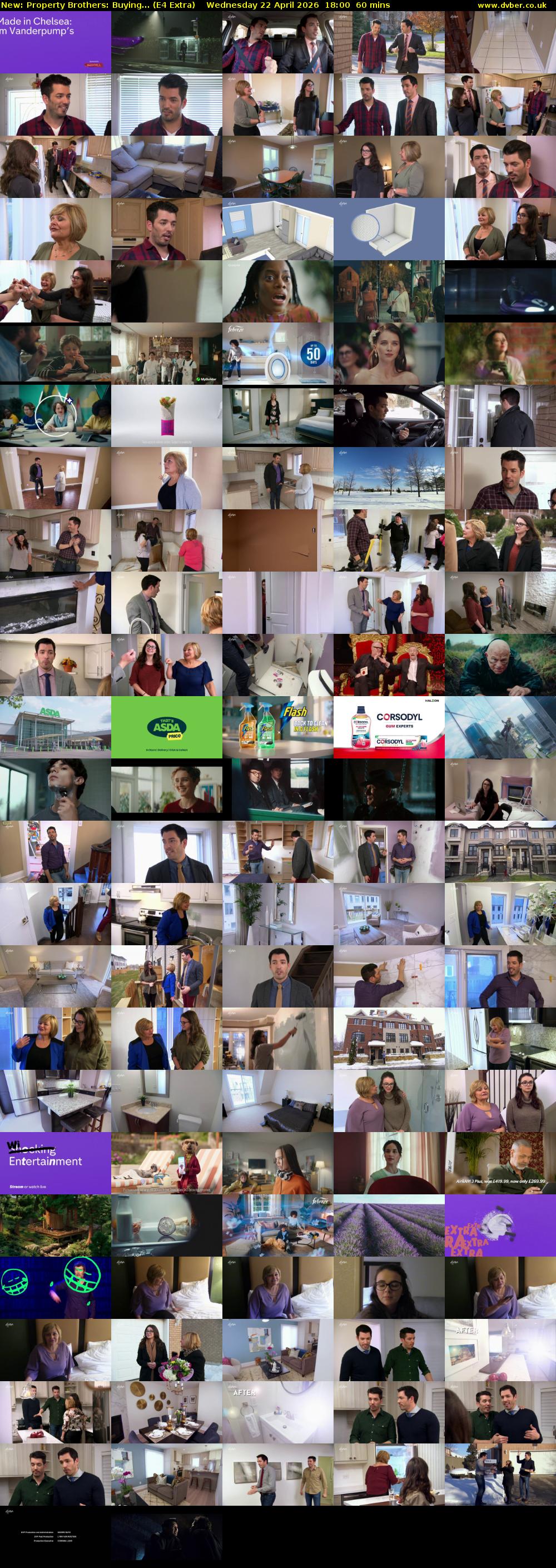 Property Brothers: Buying... (E4 Extra) Wednesday 22 April 2026 18:00 - 19:00