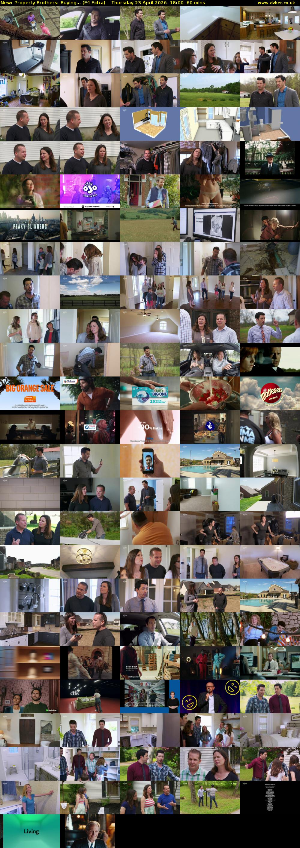 Property Brothers: Buying... (E4 Extra) Thursday 23 April 2026 18:00 - 19:00