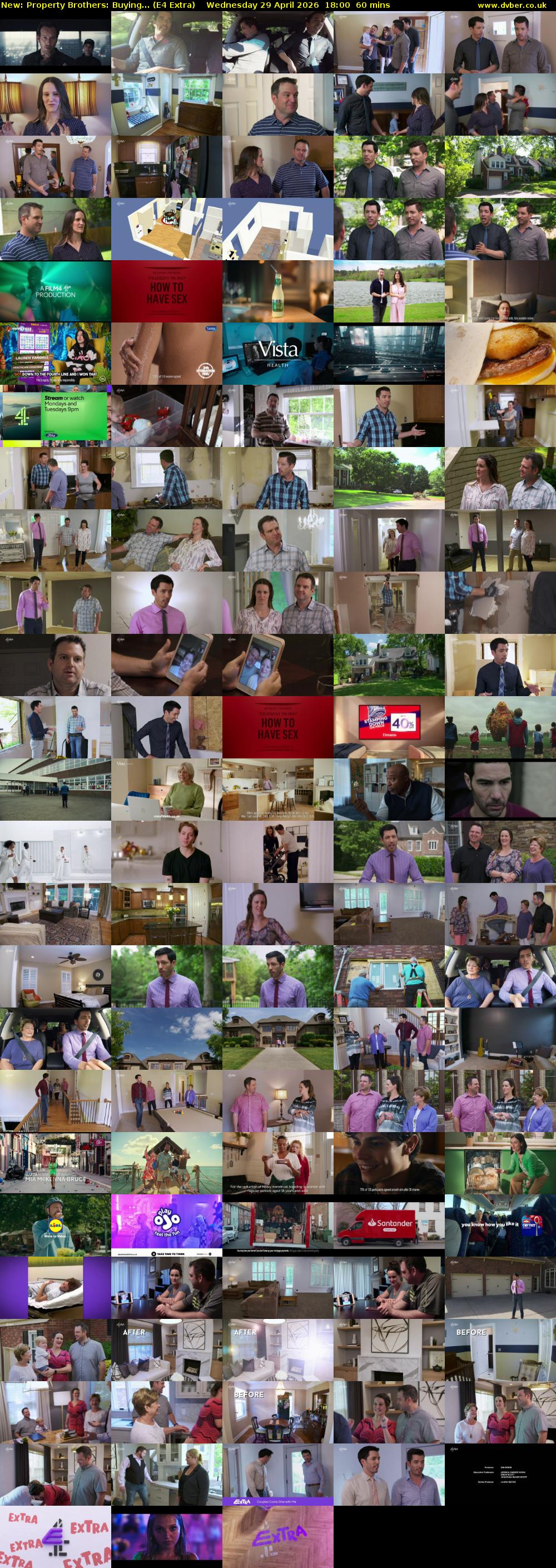Property Brothers: Buying... (E4 Extra) Wednesday 29 April 2026 18:00 - 19:00