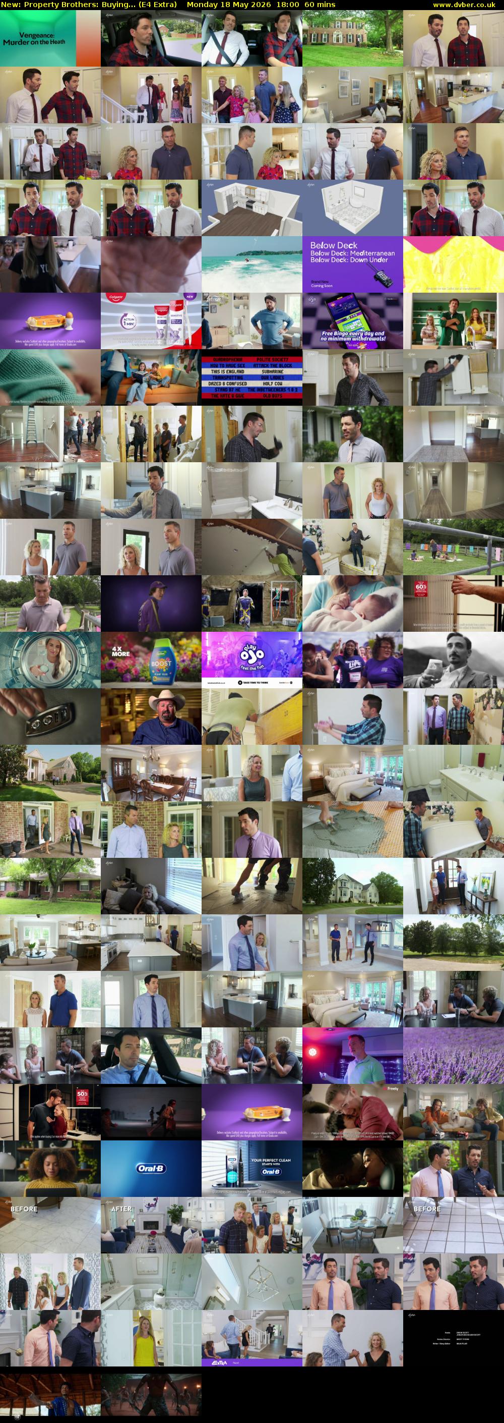 Property Brothers: Buying... (E4 Extra) Monday 18 May 2026 18:00 - 19:00