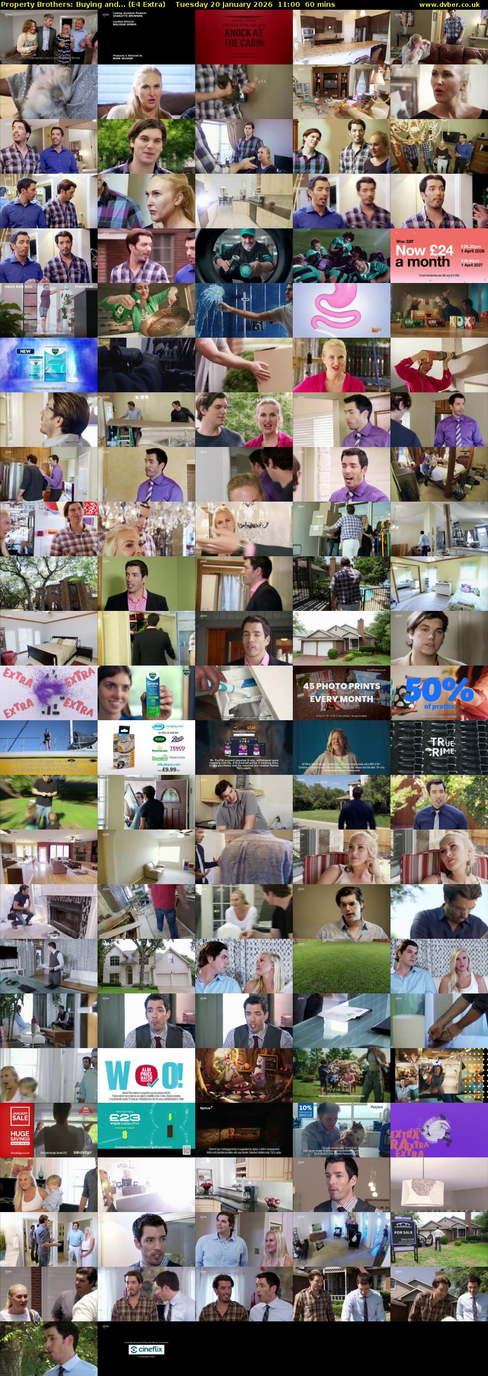 Property Brothers: Buying and... (E4 Extra) Tuesday 20 January 2026 11:00 - 12:00