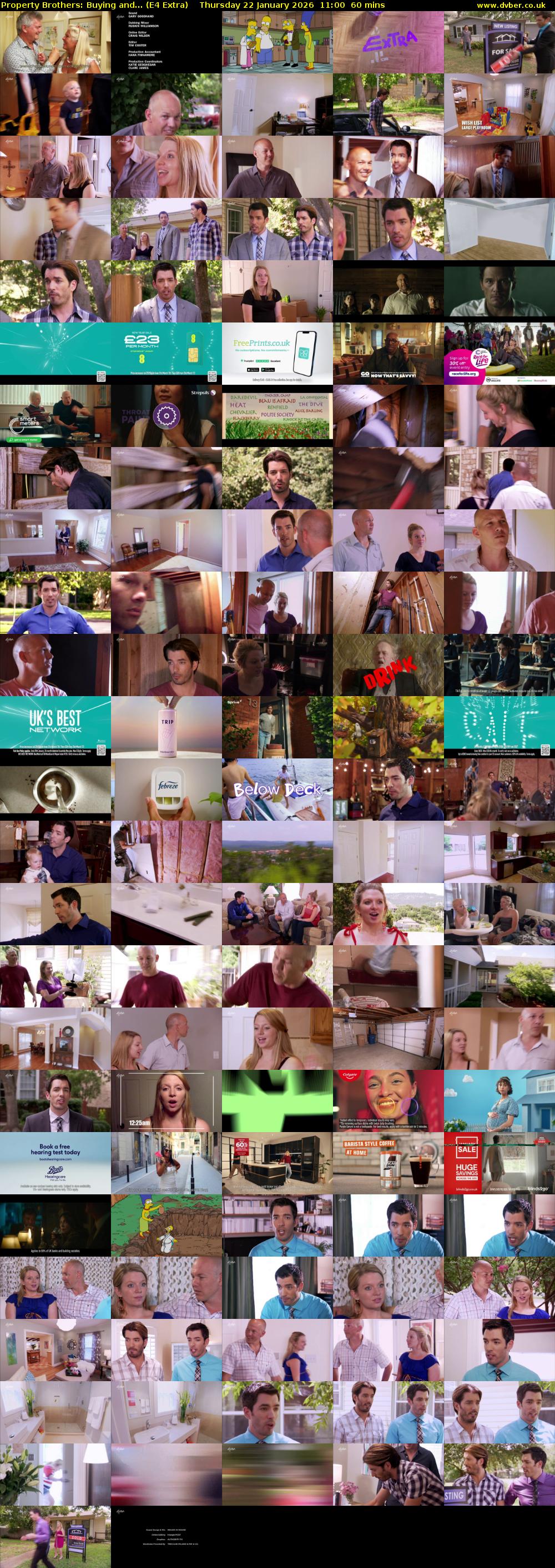 Property Brothers: Buying and... (E4 Extra) Thursday 22 January 2026 11:00 - 12:00