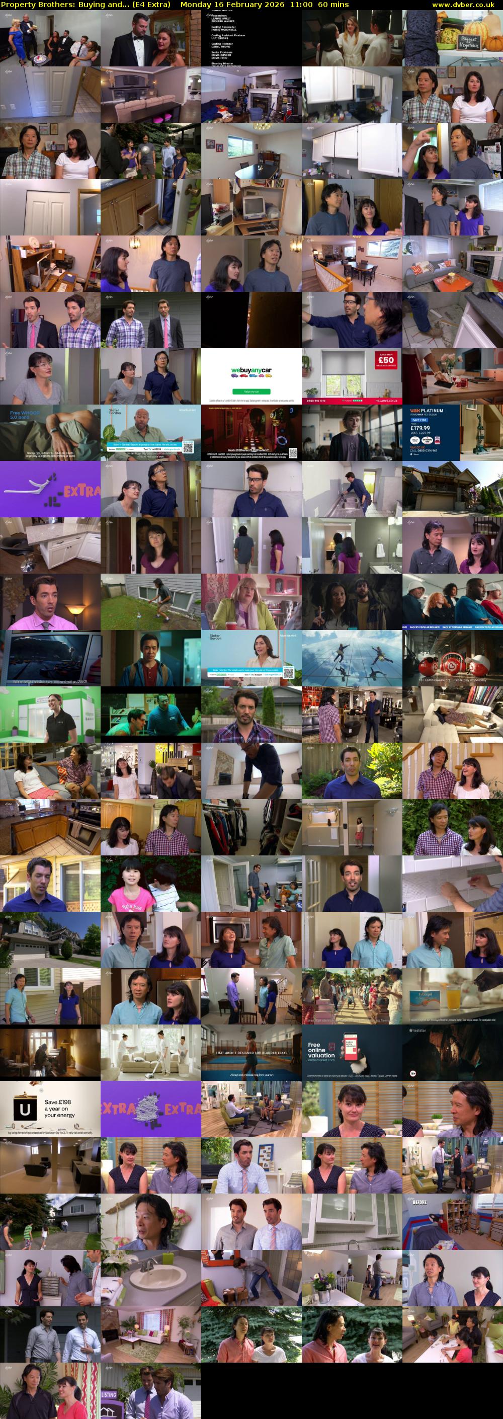 Property Brothers: Buying and... (E4 Extra) Monday 16 February 2026 11:00 - 12:00