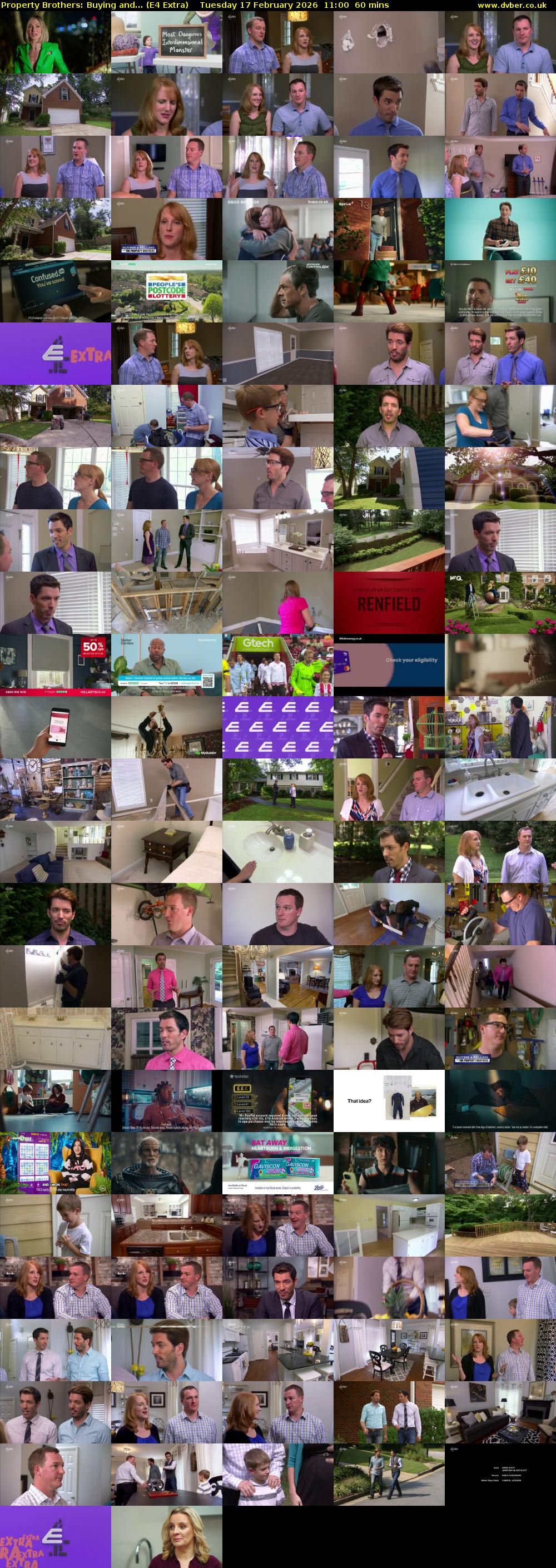 Property Brothers: Buying and... (E4 Extra) Tuesday 17 February 2026 11:00 - 12:00