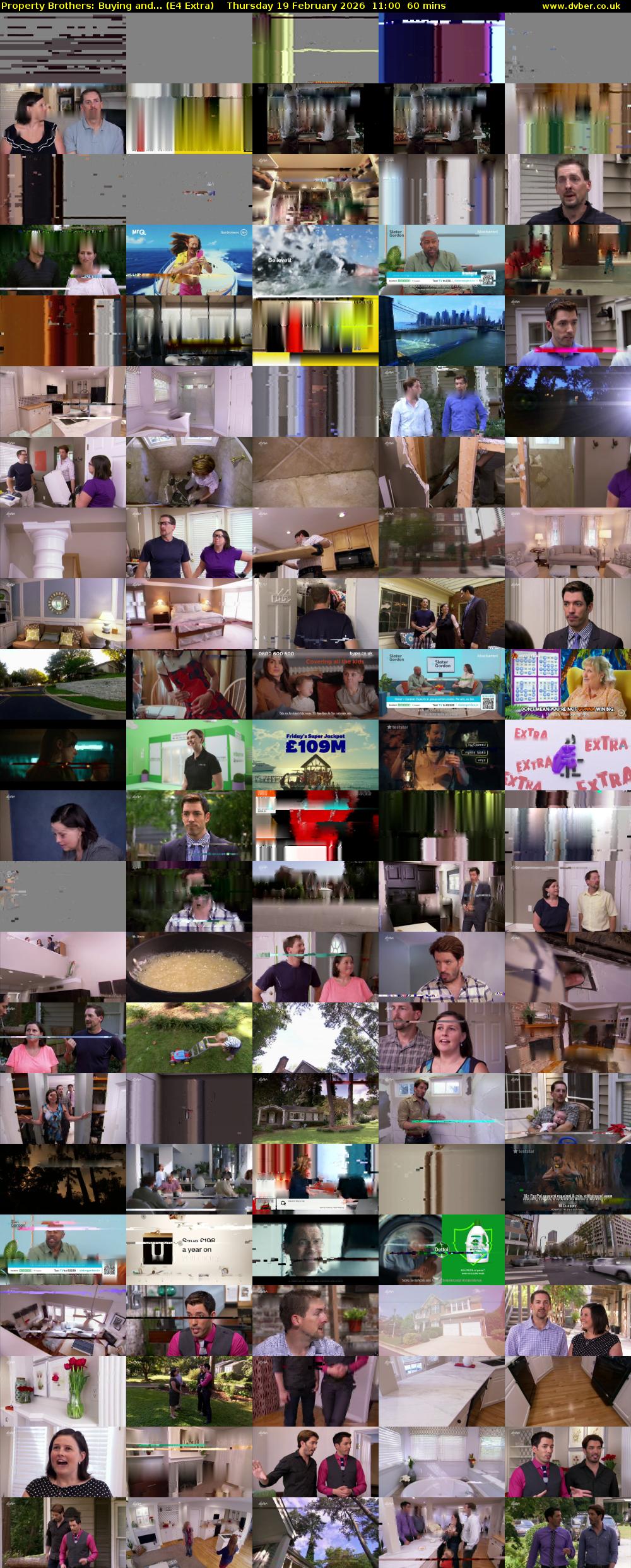 Property Brothers: Buying and... (E4 Extra) Thursday 19 February 2026 11:00 - 12:00