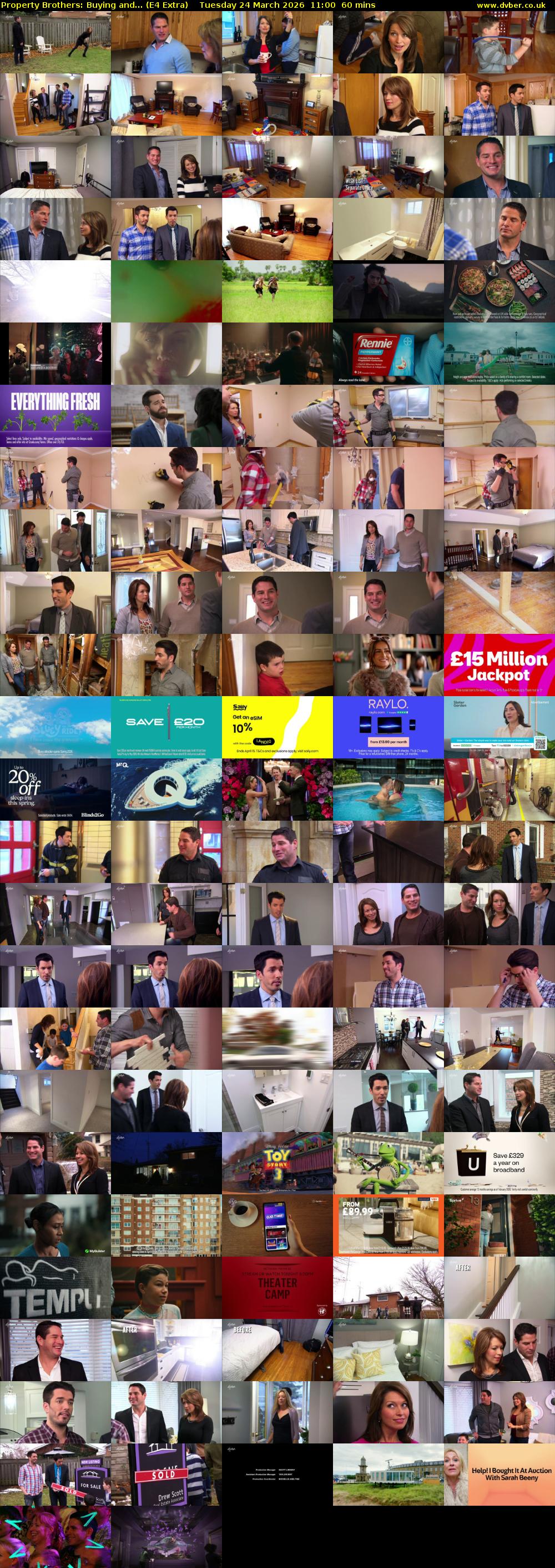 Property Brothers: Buying and... (E4 Extra) Tuesday 24 March 2026 11:00 - 12:00