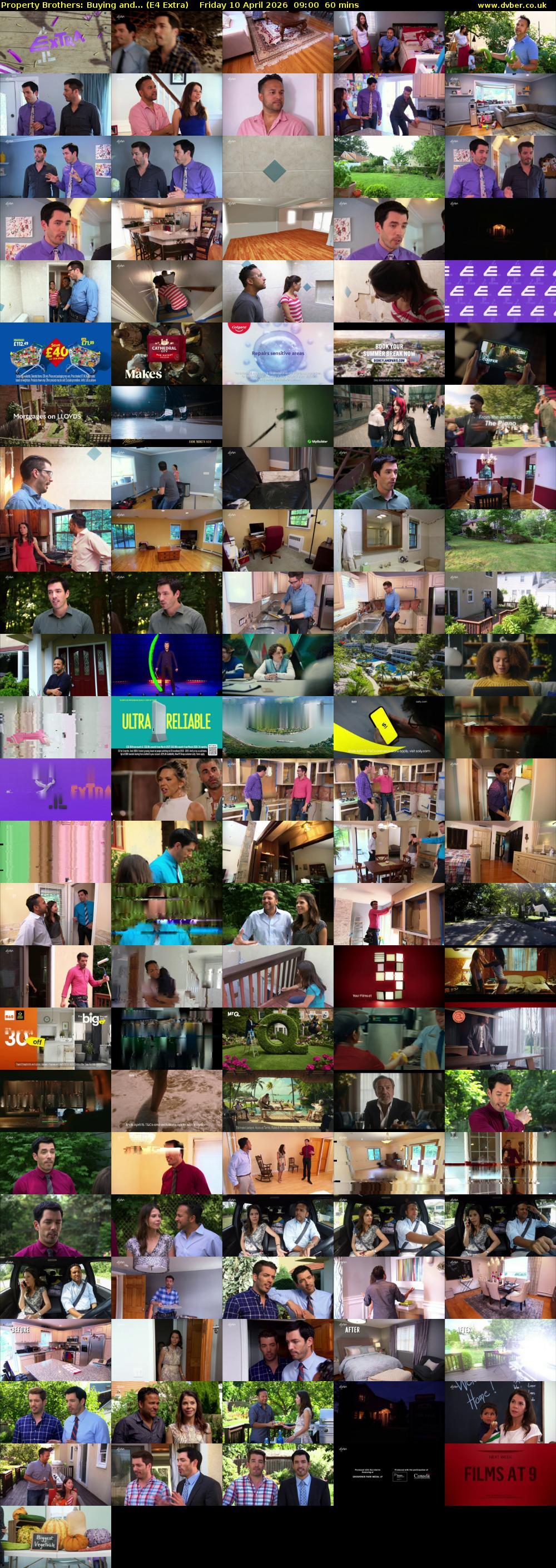 Property Brothers: Buying and... (E4 Extra) Friday 10 April 2026 09:00 - 10:00
