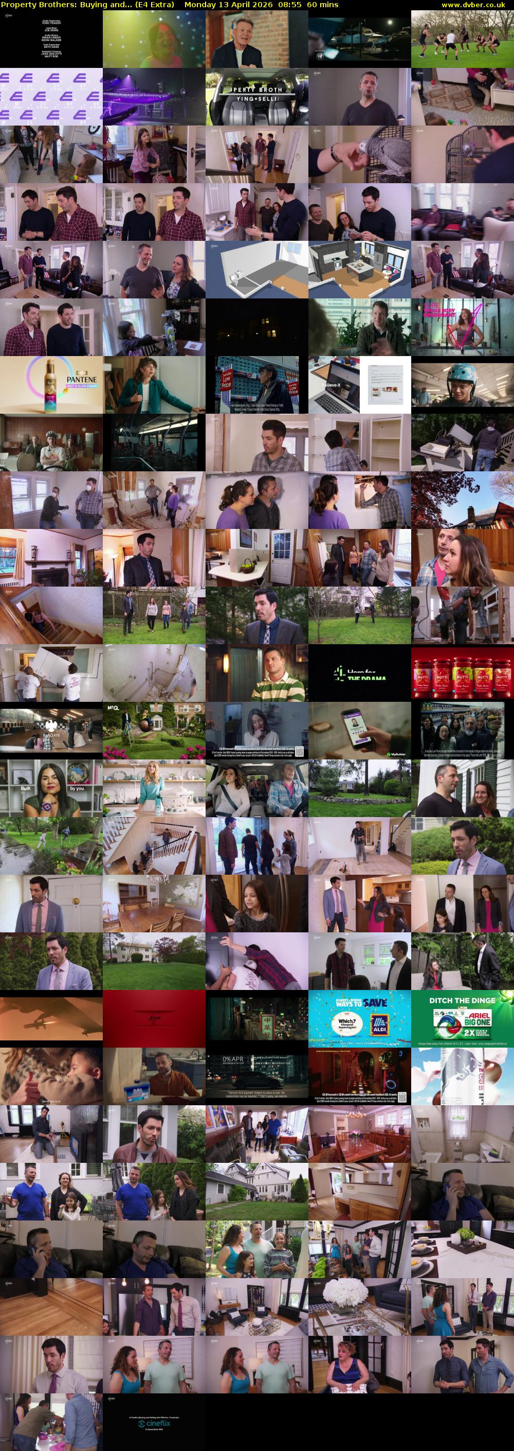 Property Brothers: Buying and... (E4 Extra) Monday 13 April 2026 08:55 - 09:55