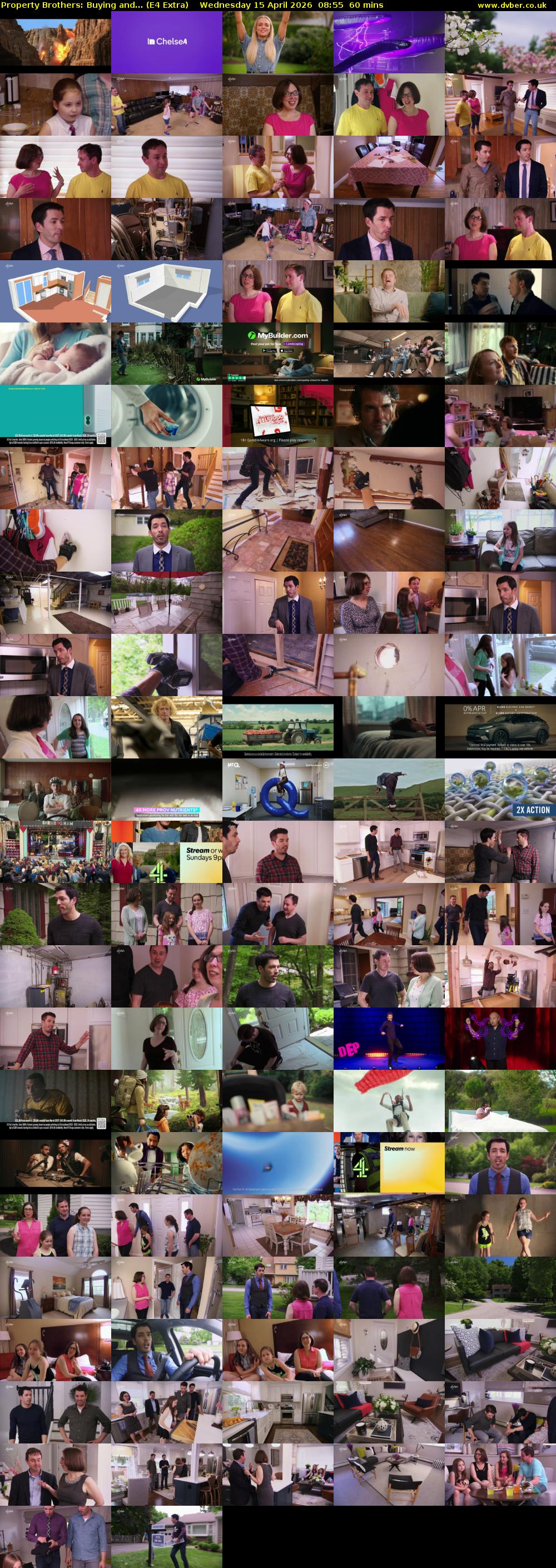 Property Brothers: Buying and... (E4 Extra) Wednesday 15 April 2026 08:55 - 09:55