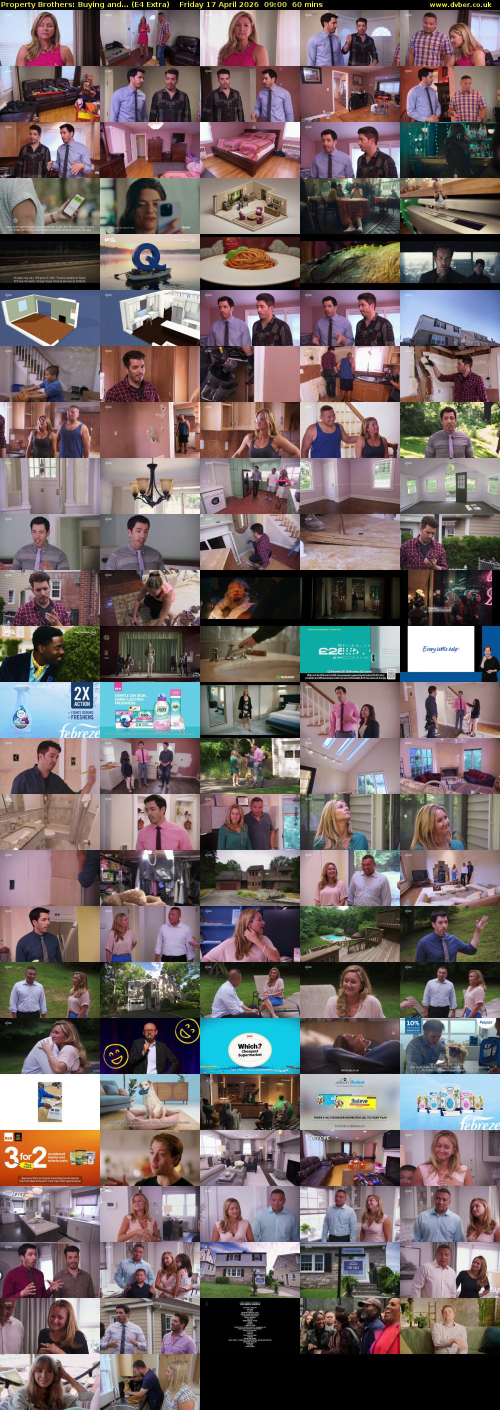Property Brothers: Buying and... (E4 Extra) Friday 17 April 2026 09:00 - 10:00