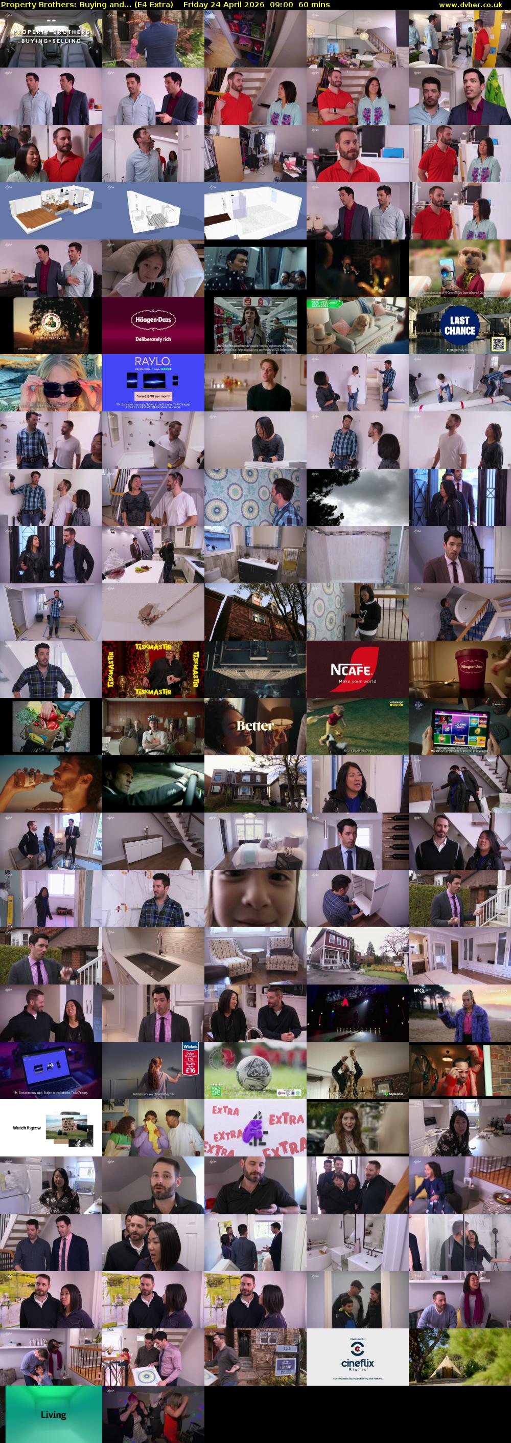 Property Brothers: Buying and... (E4 Extra) Friday 24 April 2026 09:00 - 10:00
